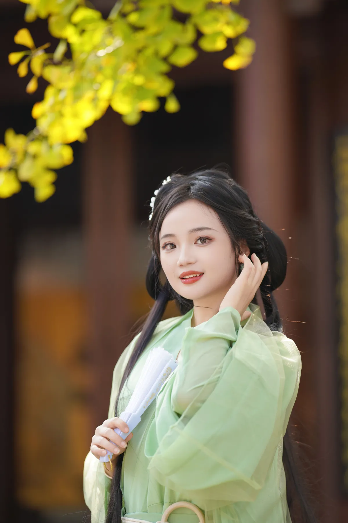 穿汉服记录秋天2
