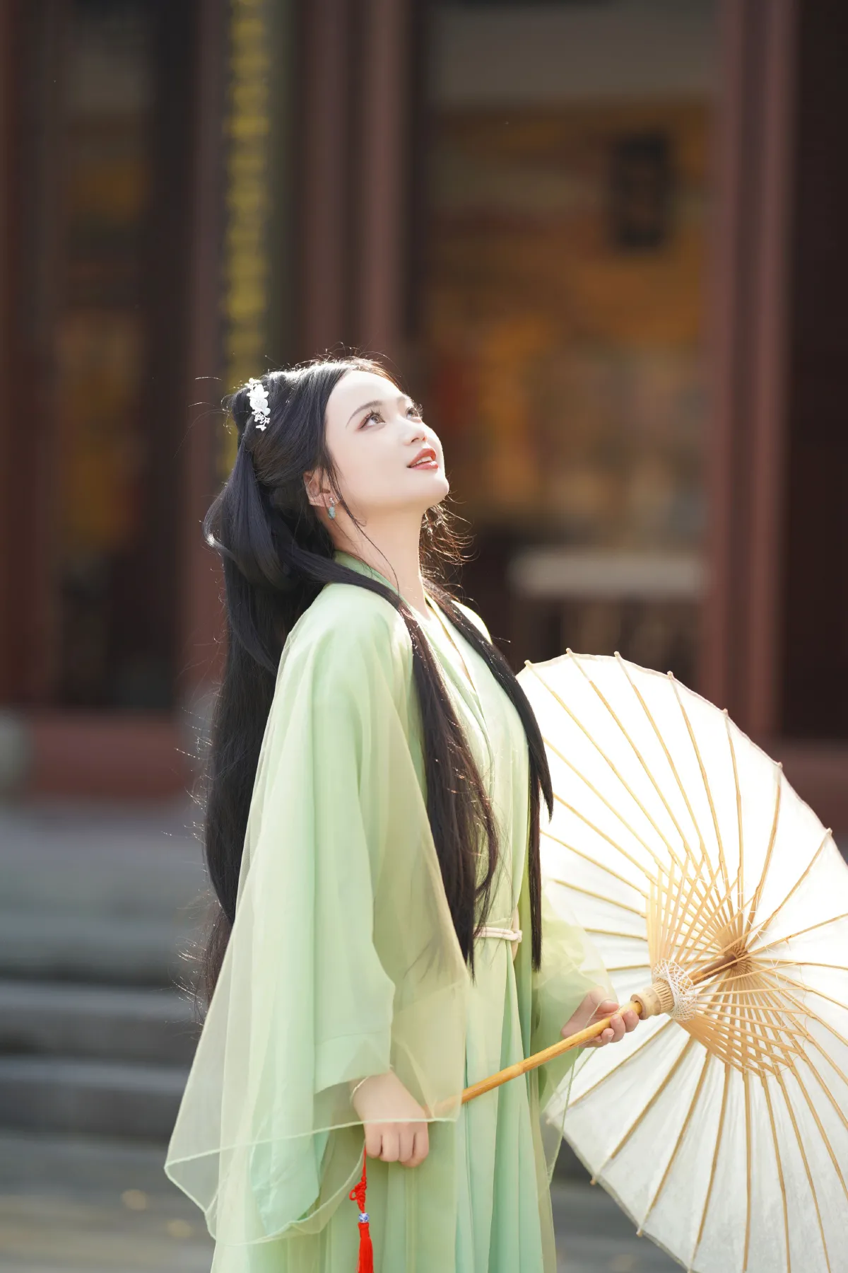穿汉服记录秋天