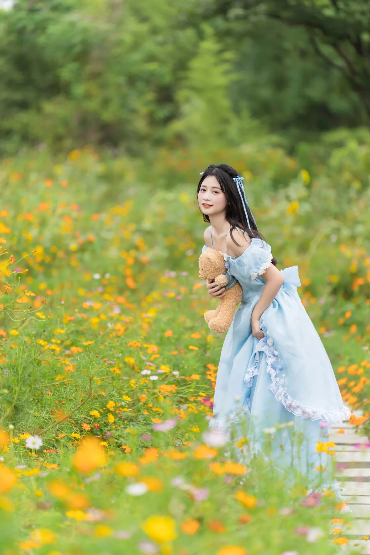 黄色花海