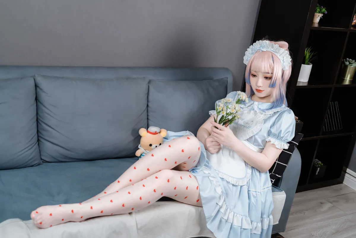 心海女仆装1