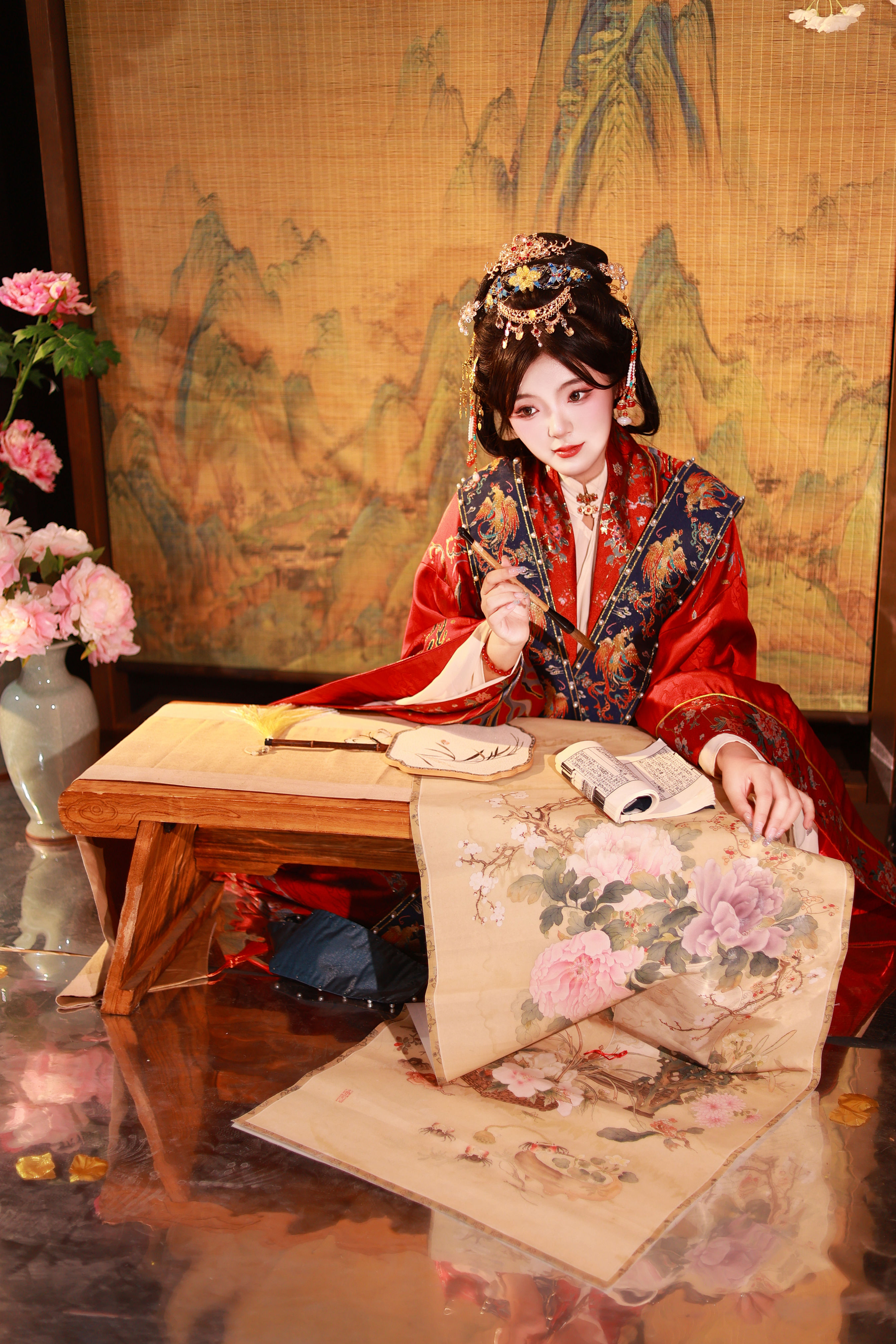 荷叶叶_KaiLin酱《钗头凤》美图作品图片1