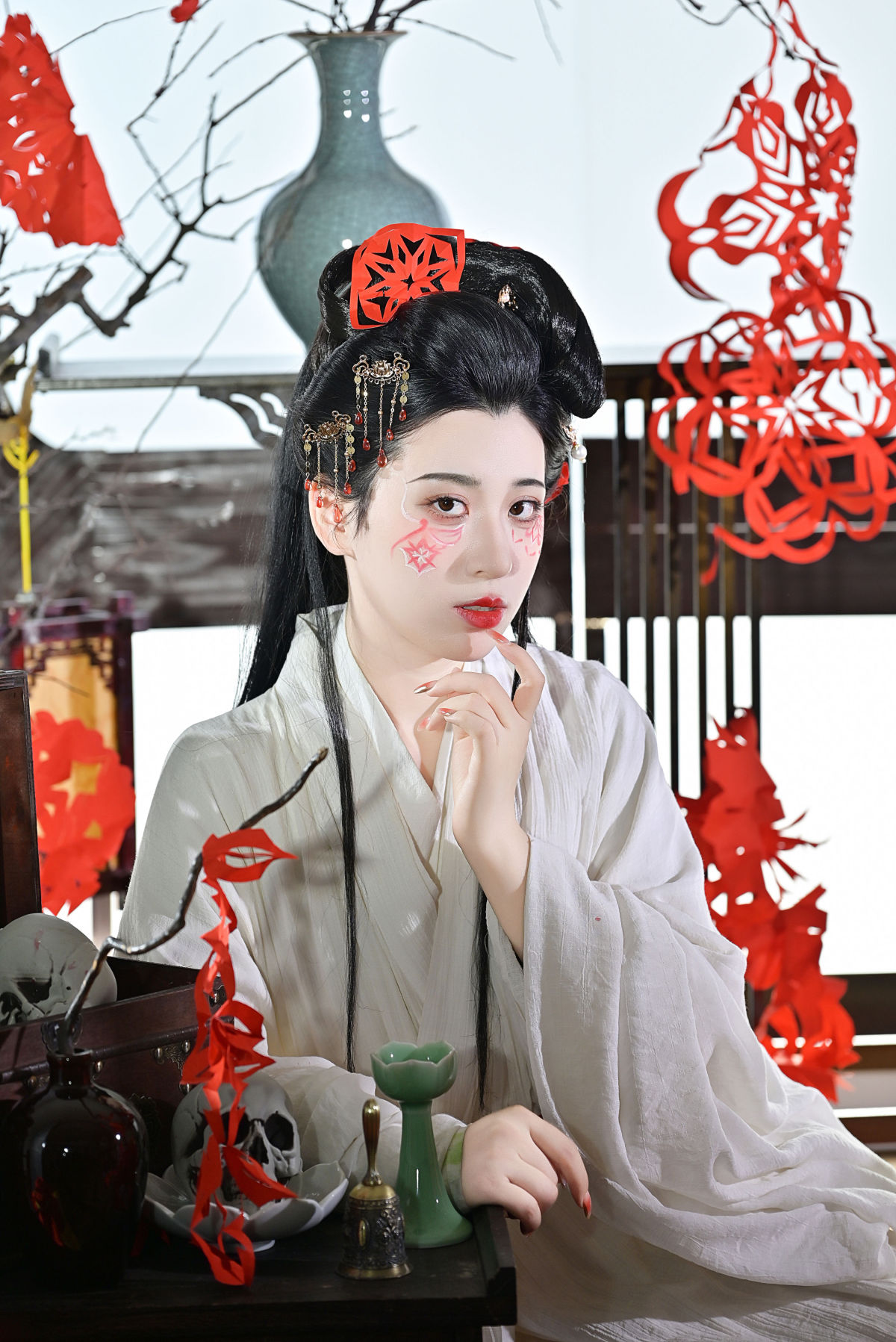 梁知晴_清如Ginny《剪纸》美图作品图片3