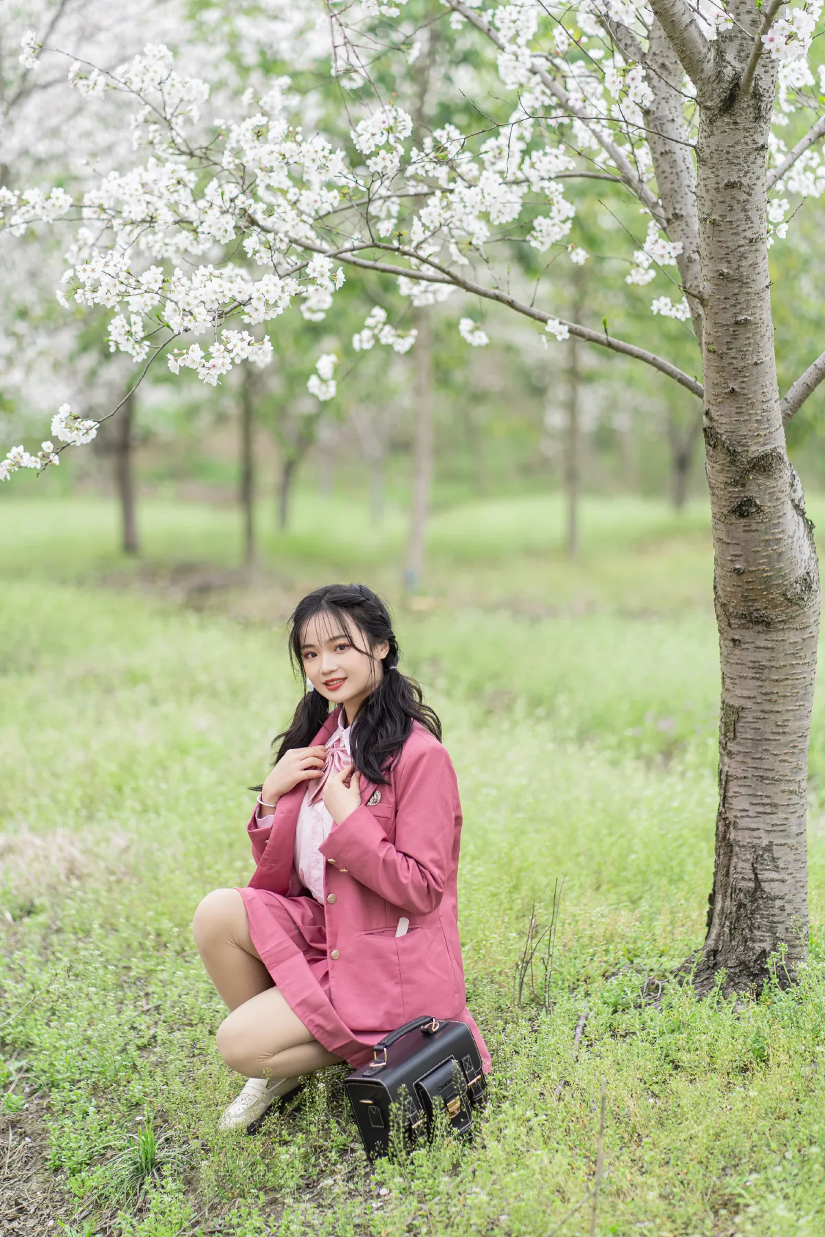 樱花树下
