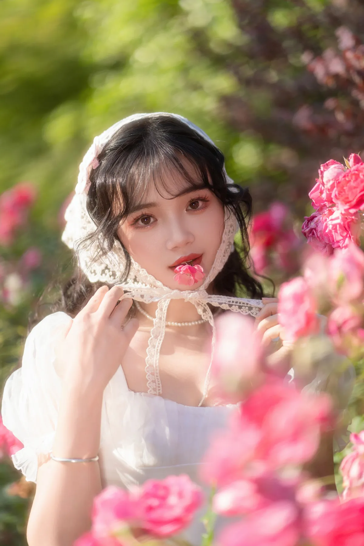 沉醉蔷薇花海