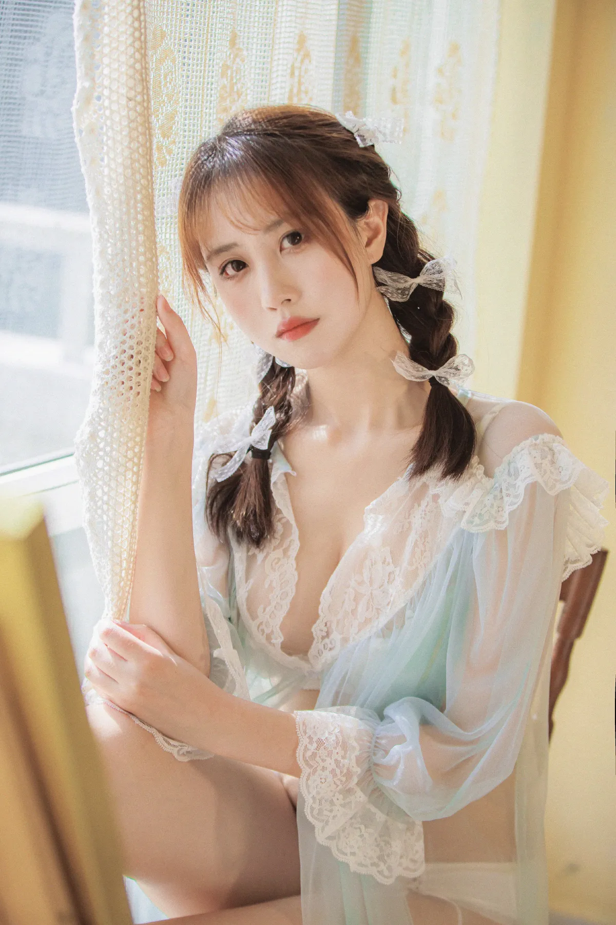 蓝纱衣1