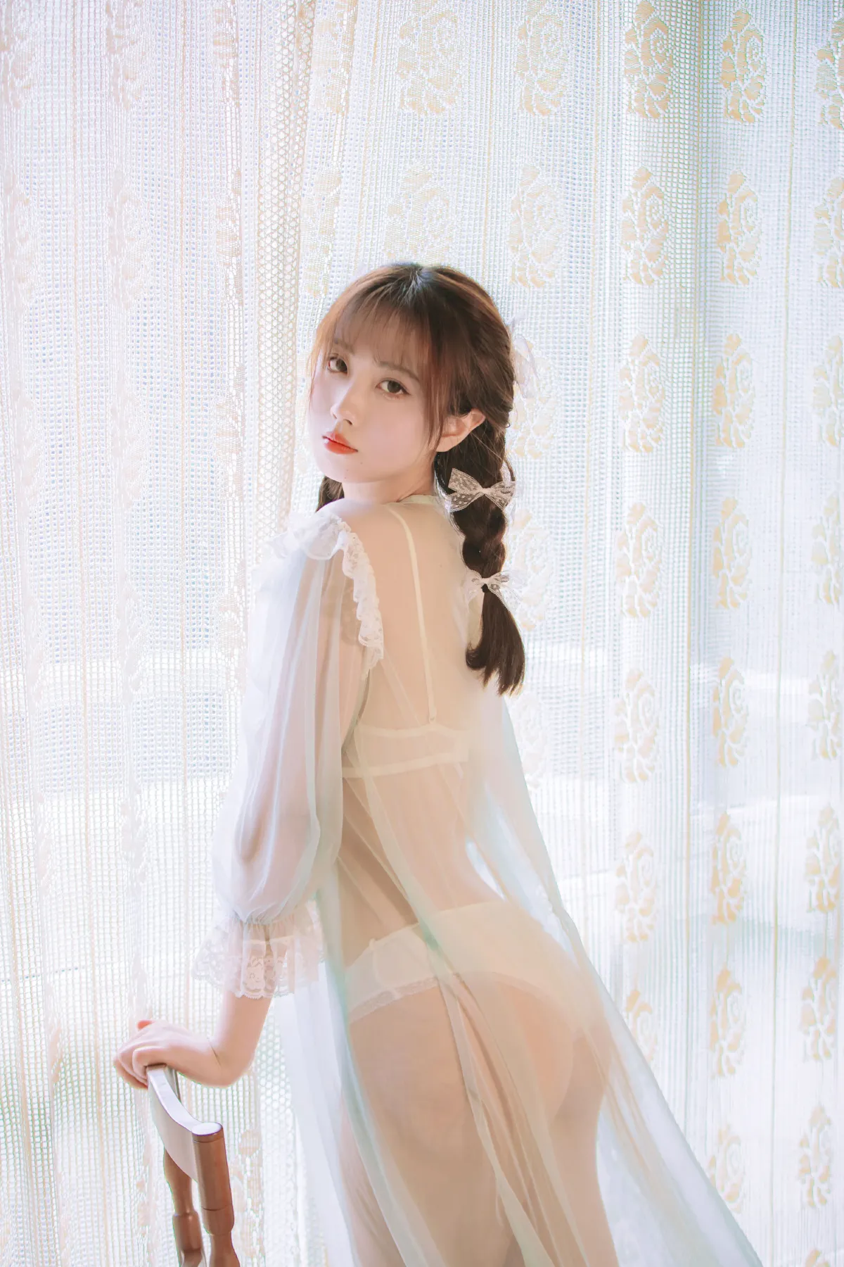 蓝纱衣