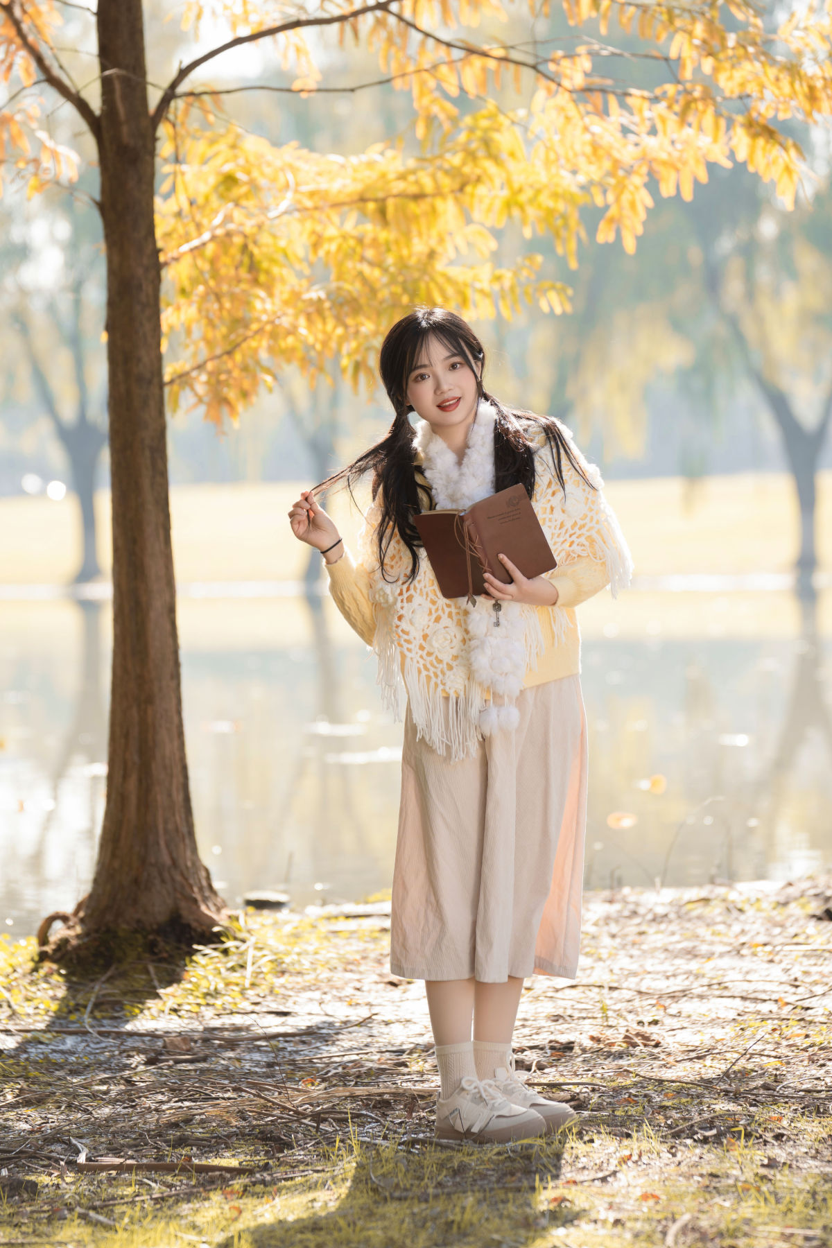 西夏_小欧O《金黄色的秋天》美图作品图片3