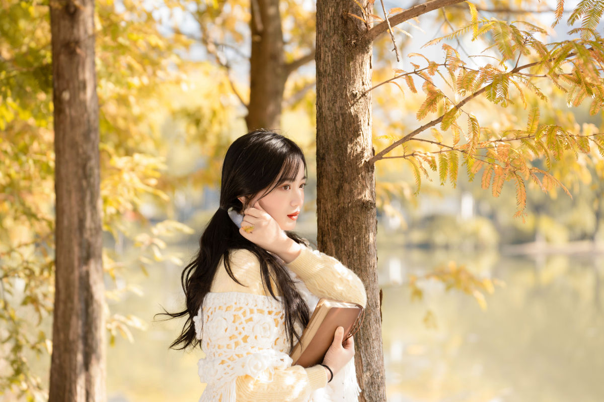 西夏_小欧O《金黄色的秋天》美图作品图片5