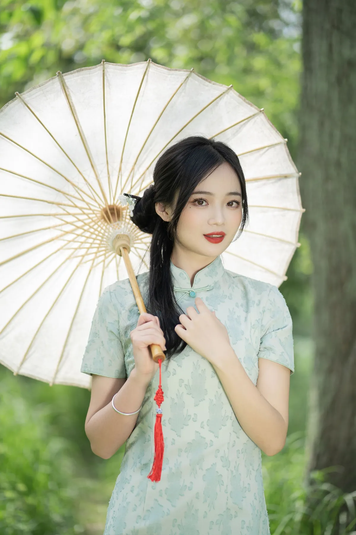 盛夏中的一抹天青色3