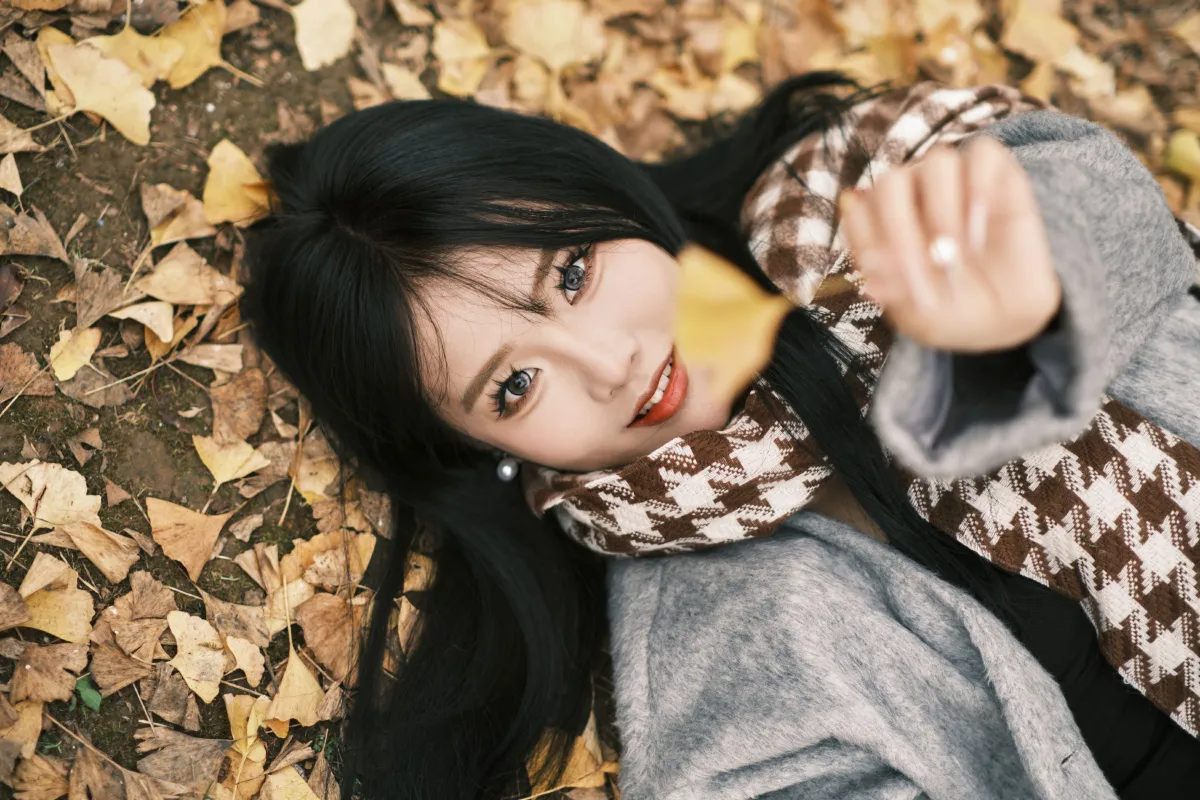 银杏人像