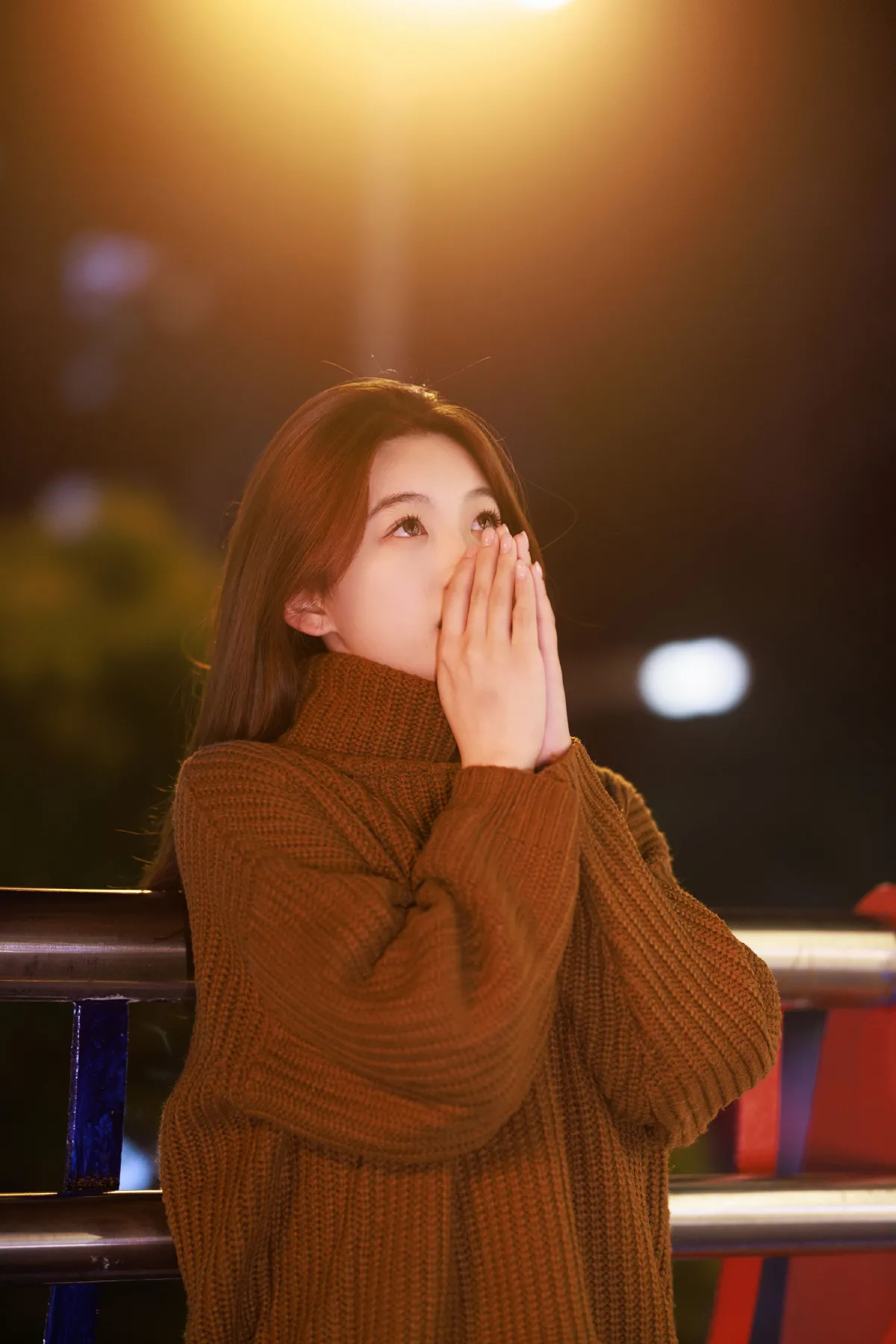 夜色路灯拍照2