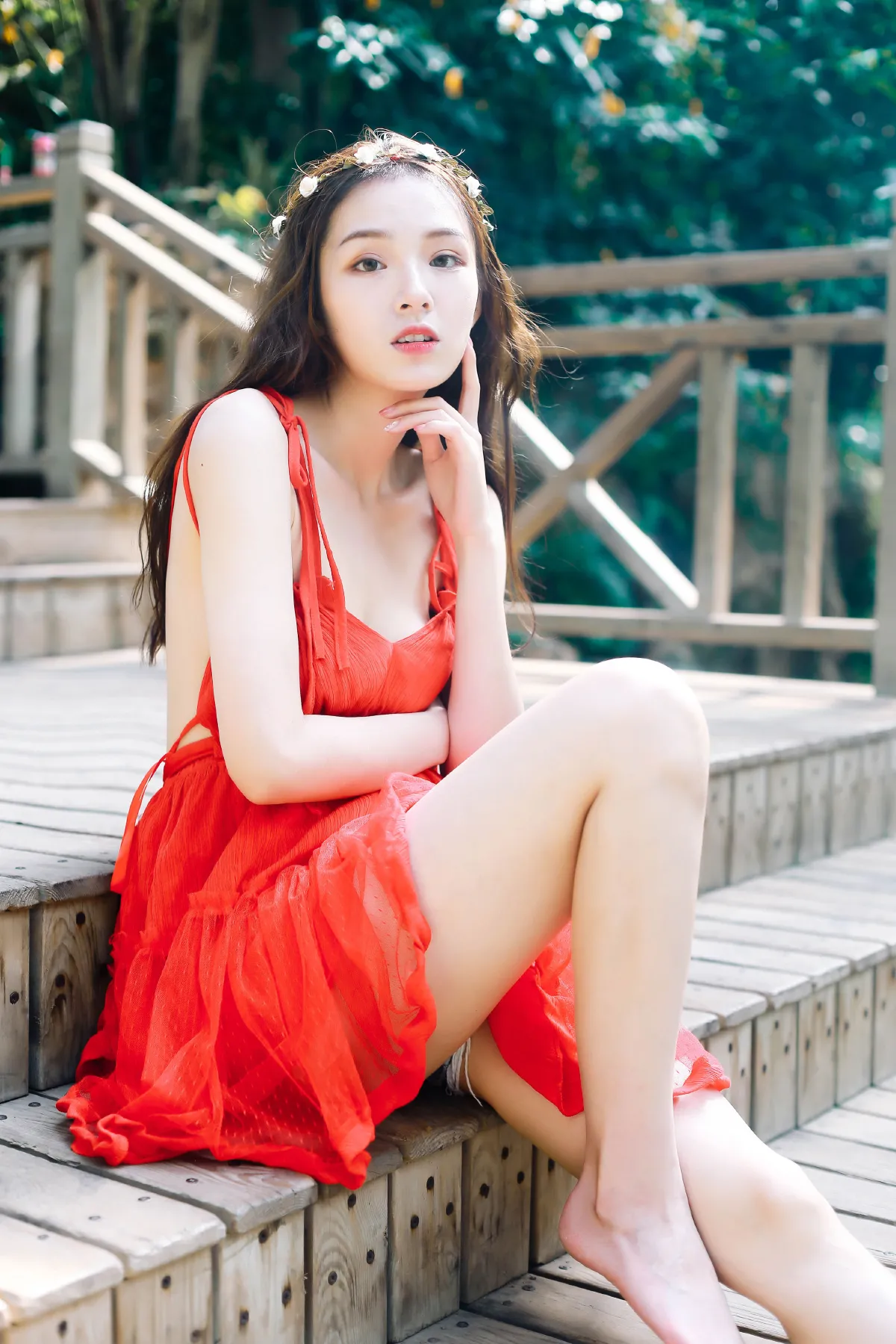热情玫瑰女孩