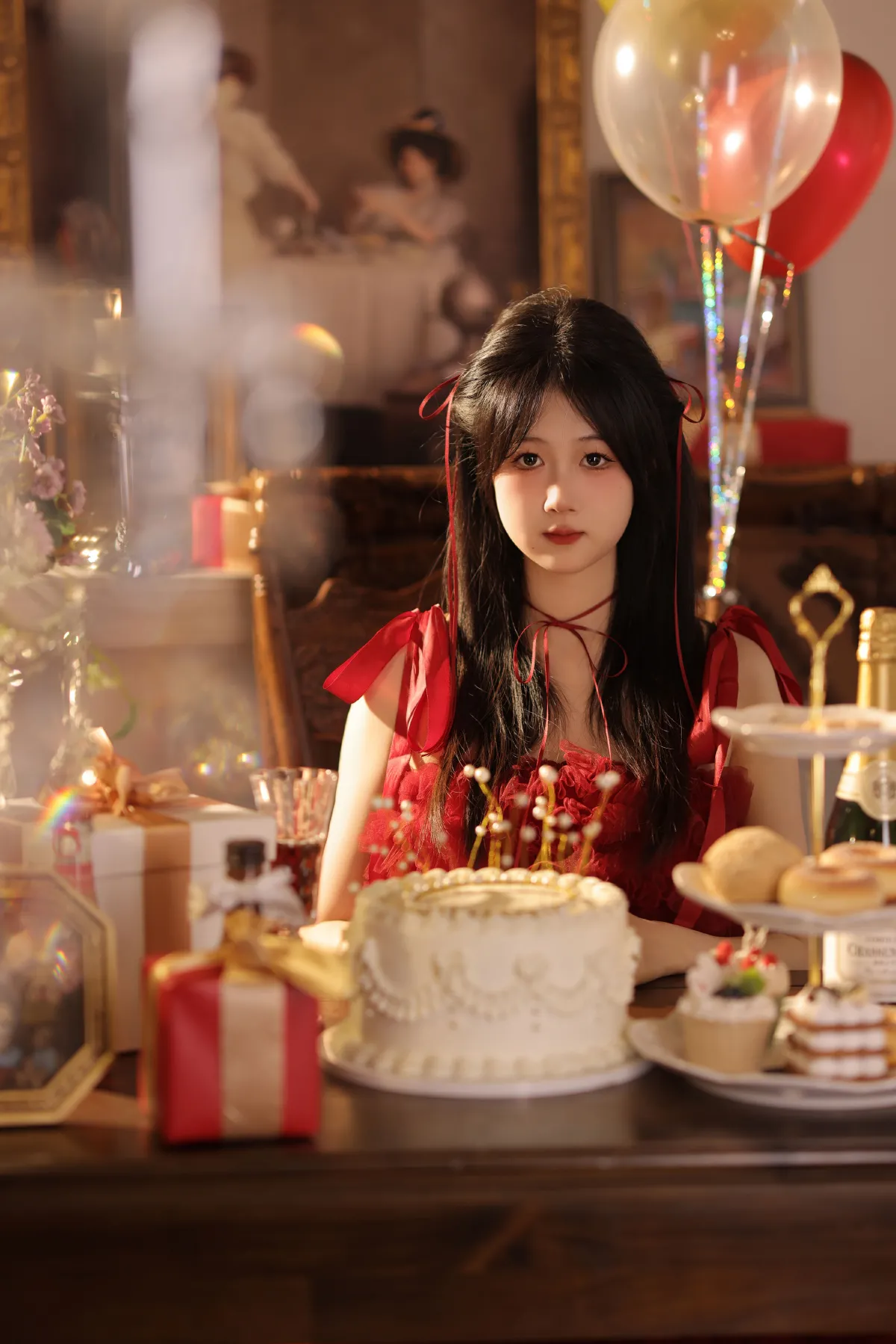 猫八木_小鹅酱酱酱《生日快乐》美图作品图片4