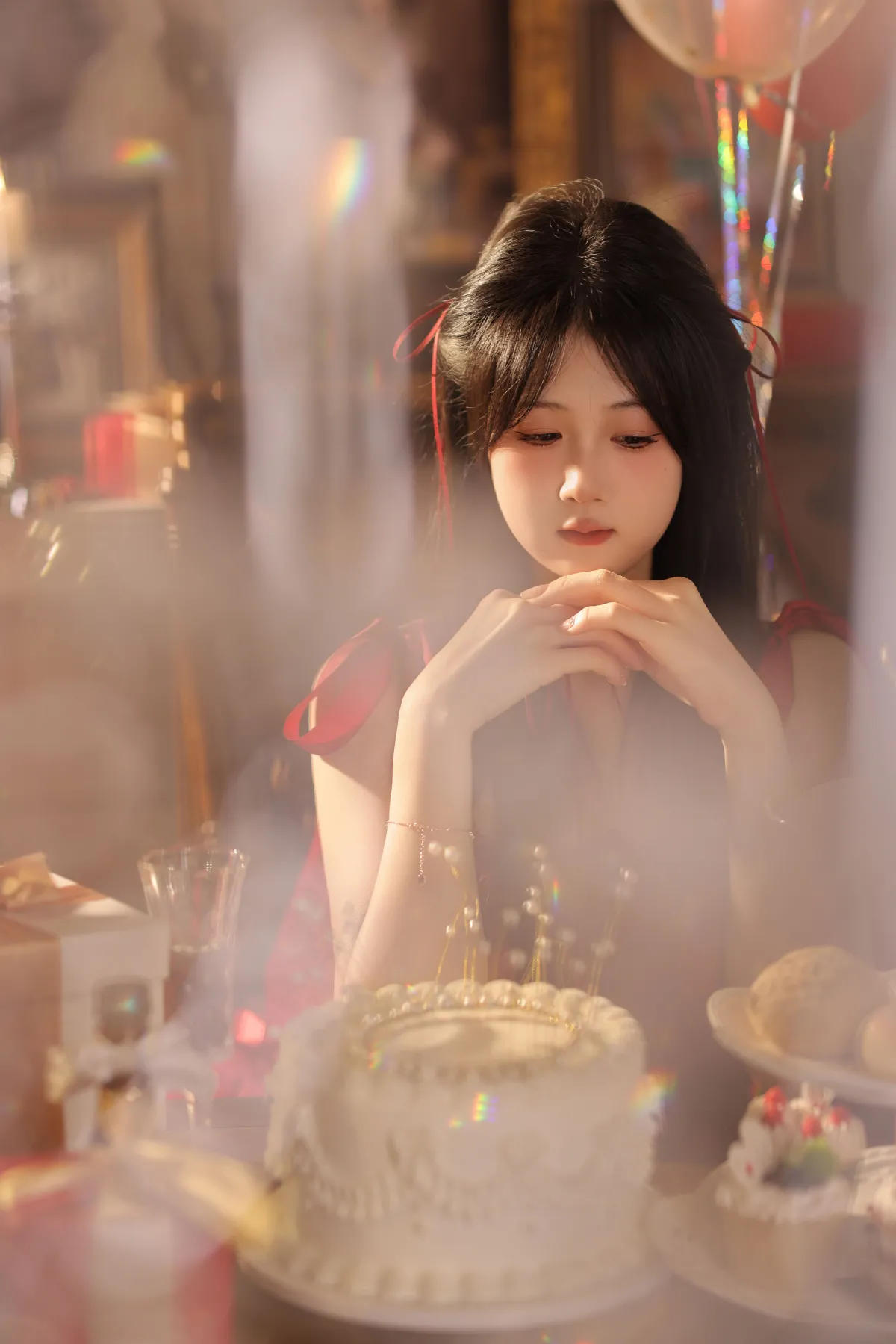 猫八木_小鹅酱酱酱《生日快乐》美图作品图片5
