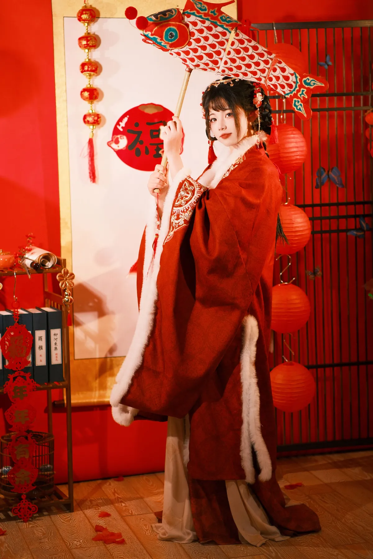 送福少女