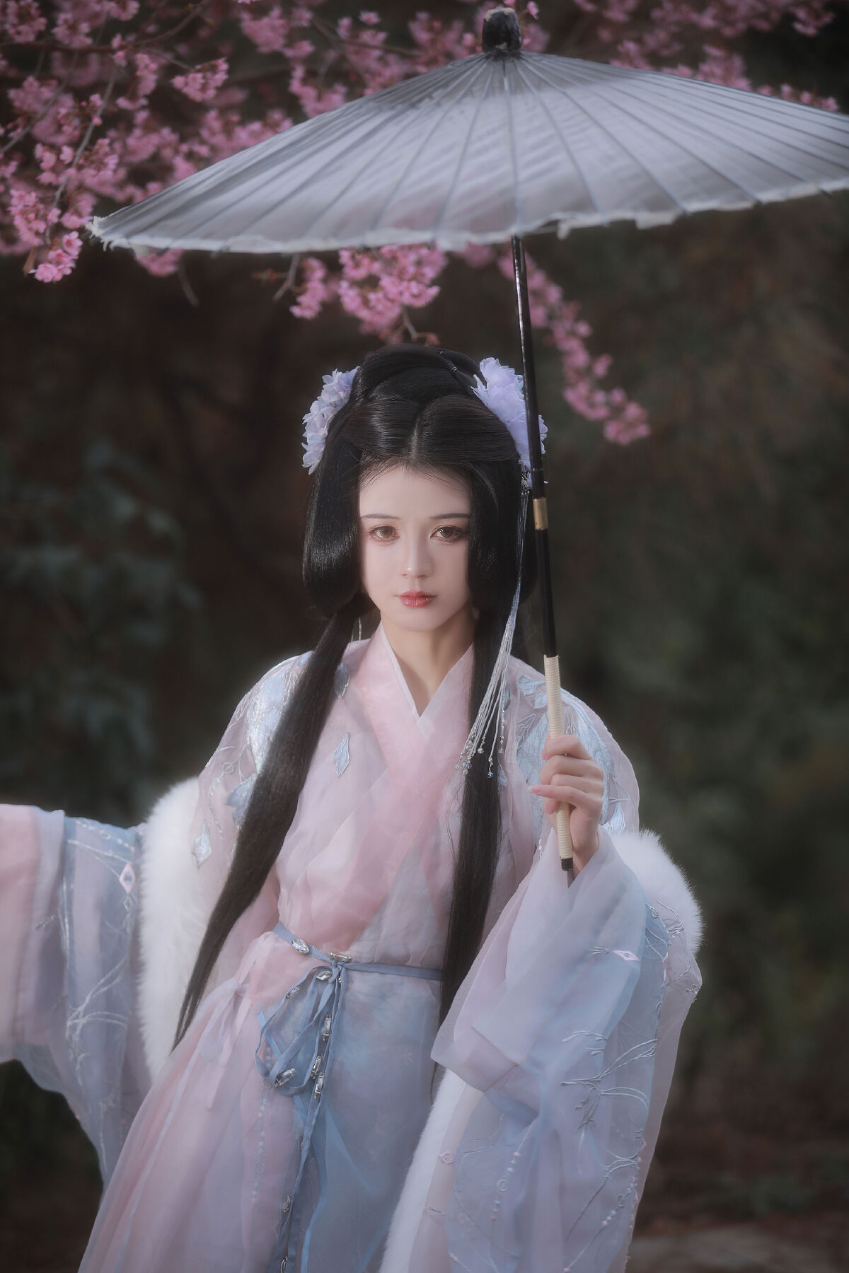 阿录-_吾岁岁《幸得识卿桃花面》美图作品图片4