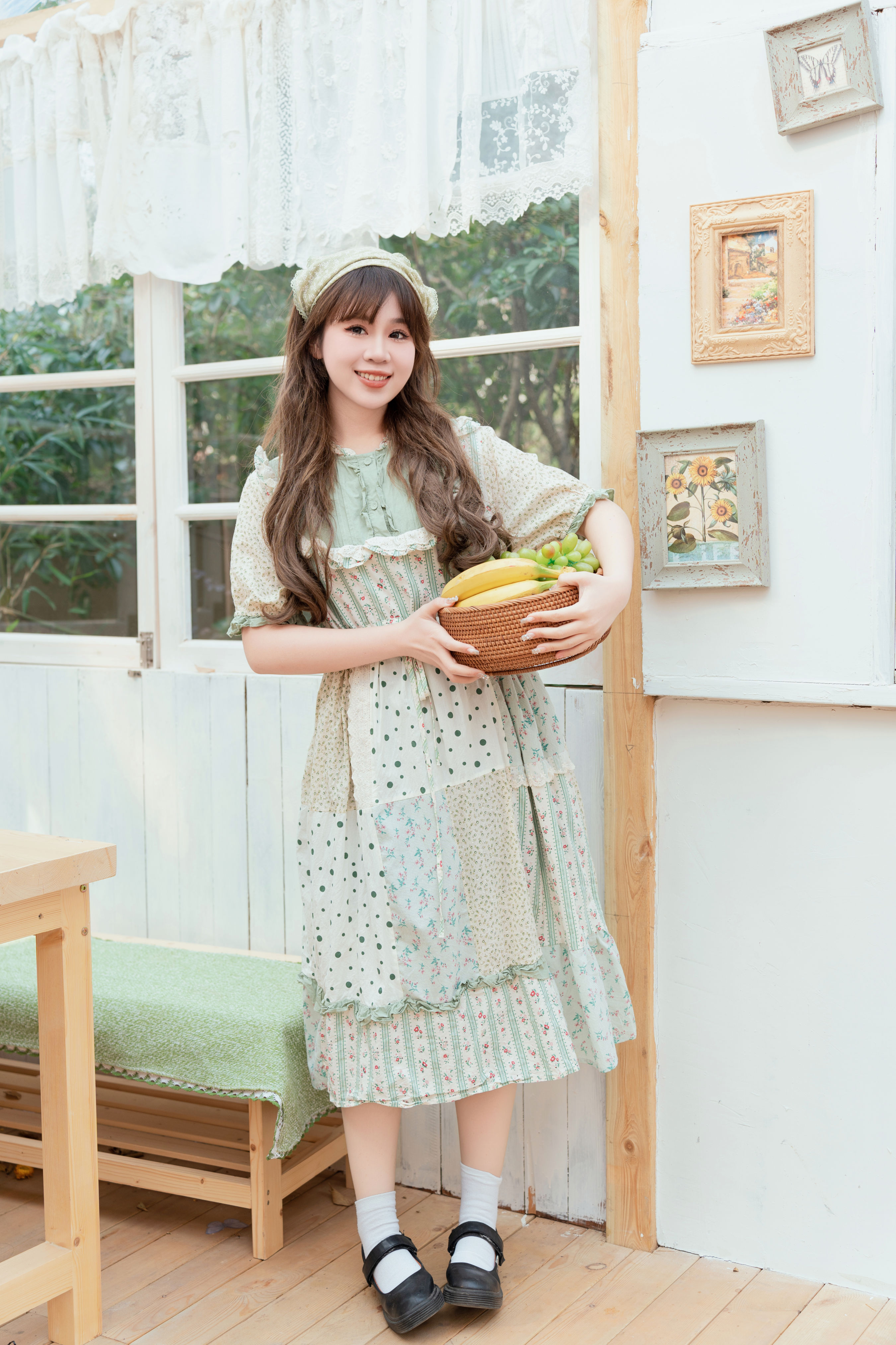 田园少女风