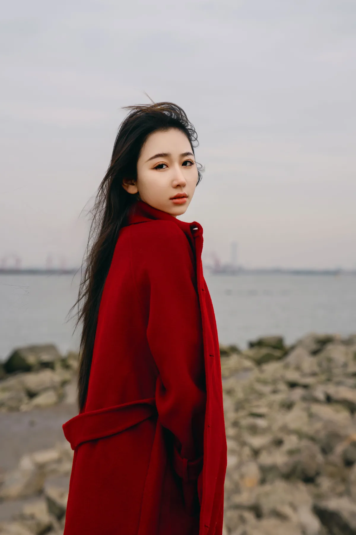 江边的风