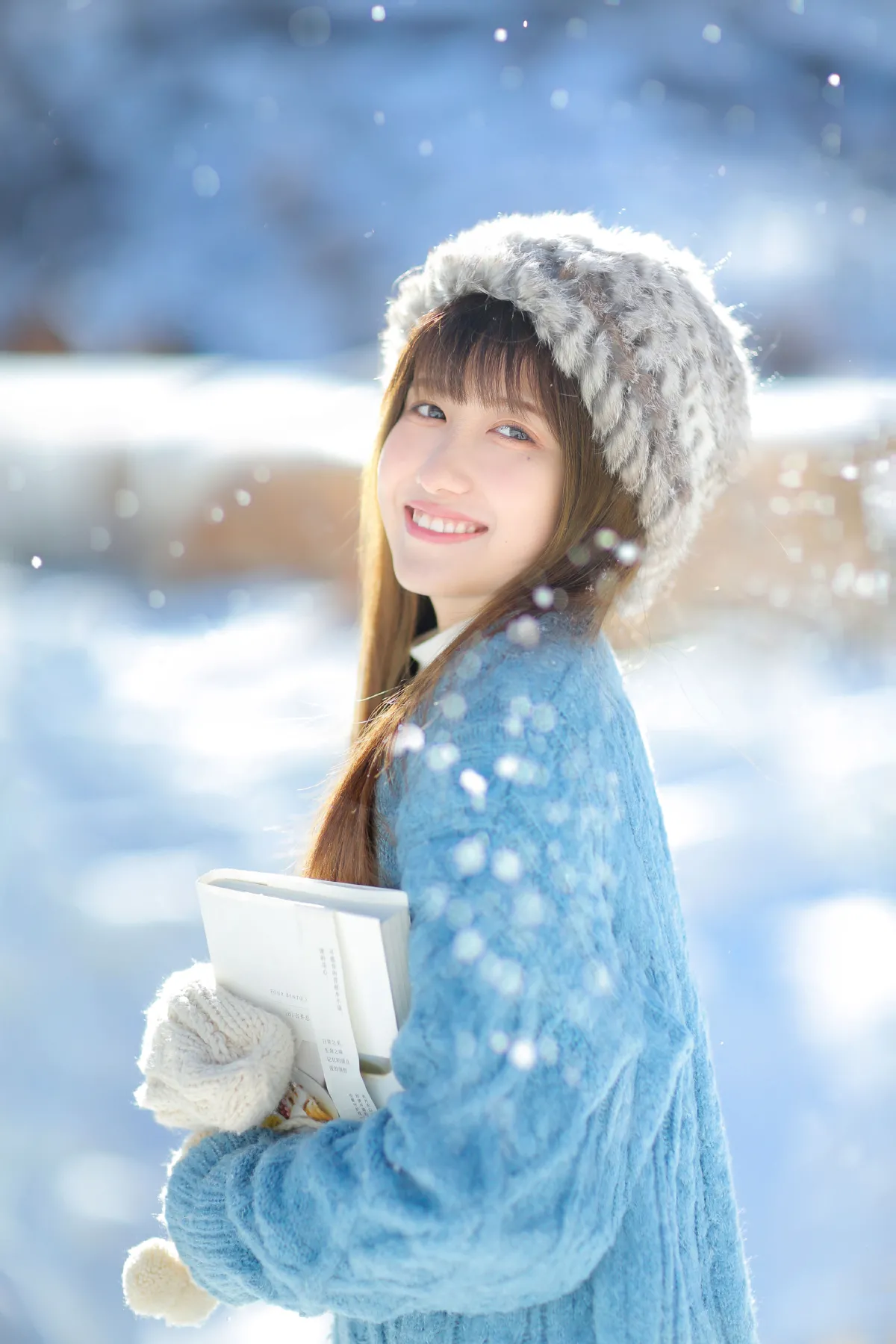 雪地里的初恋蓝