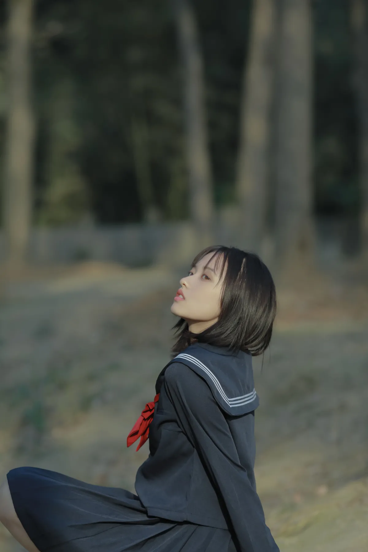 芥茉_口可《林间游荡》美图作品图片3