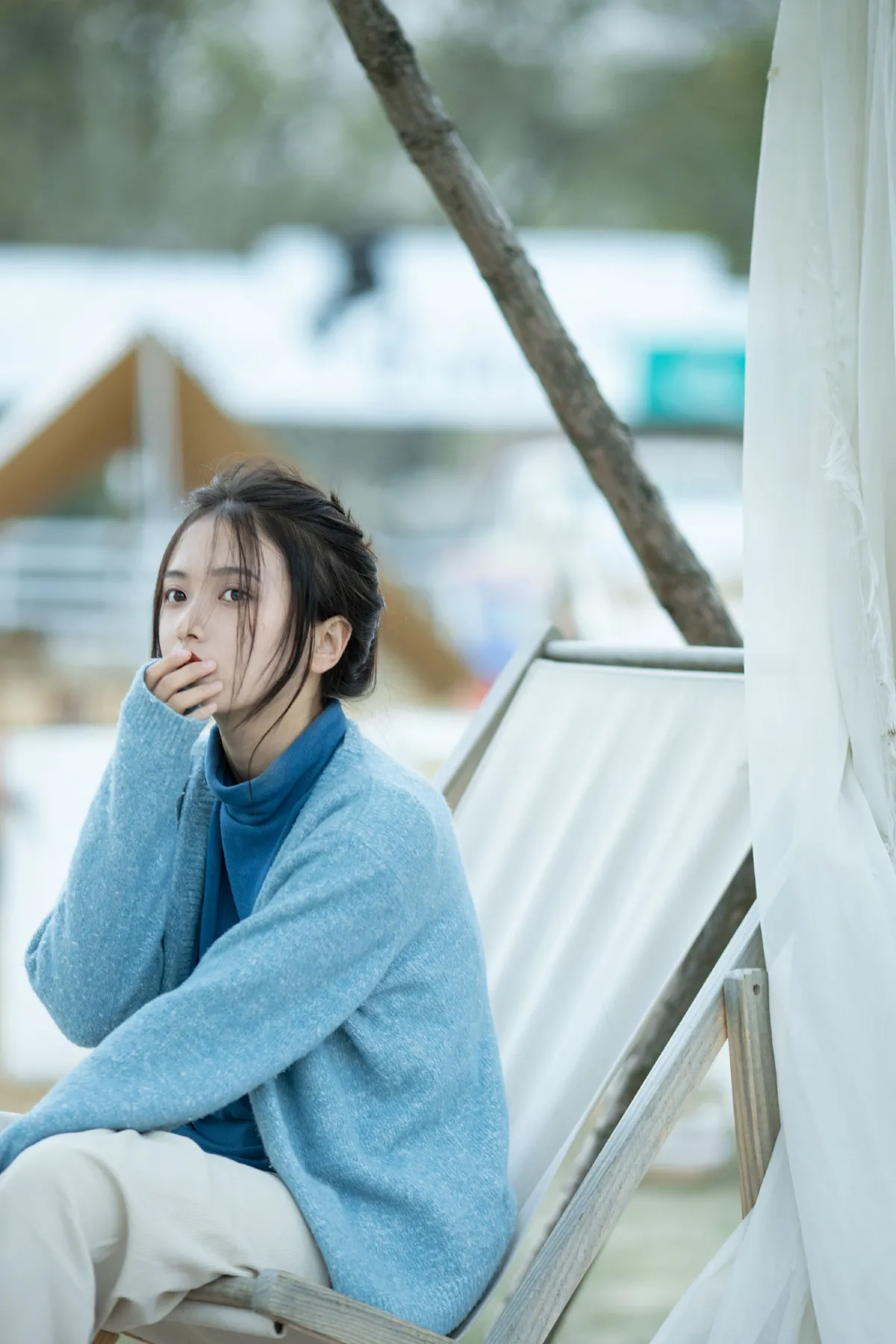 傍晚的长椅2