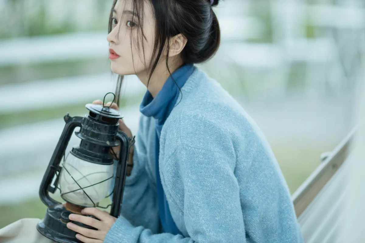 傍晚的长椅