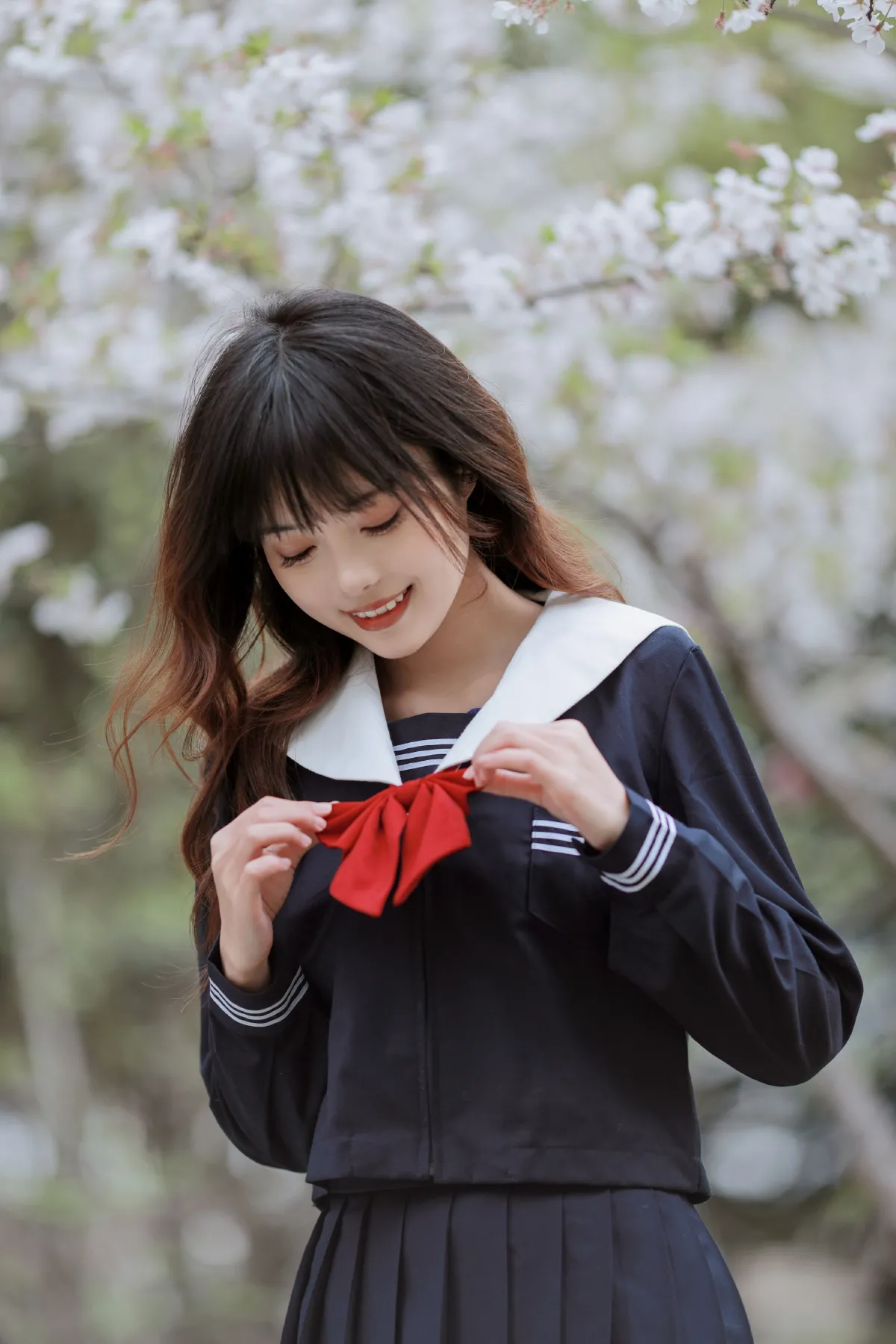 樱花树下