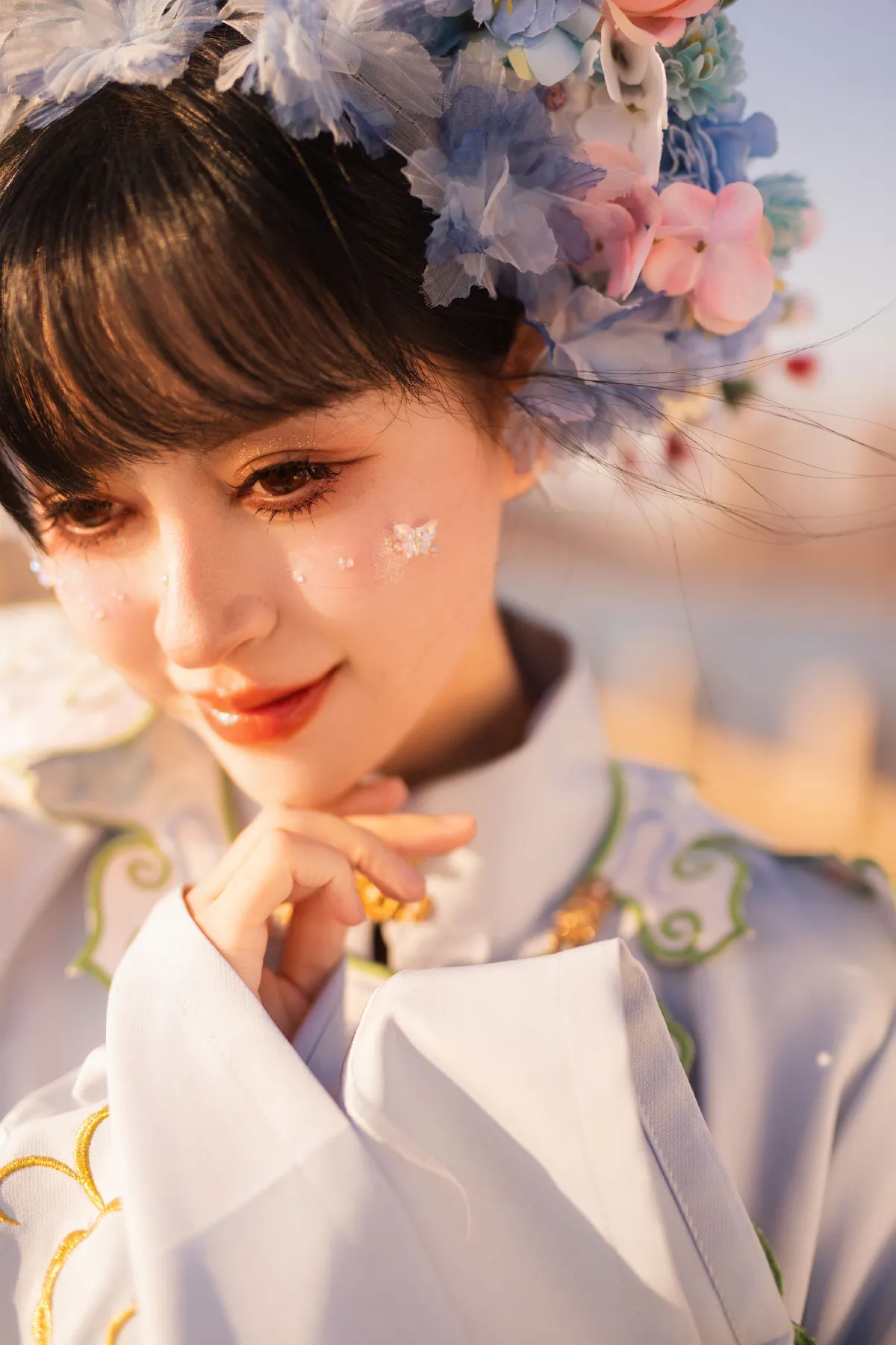 青花与海