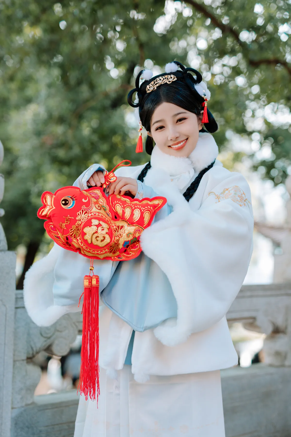 芥茉_羊毛珊儿《赏冬日》美图作品图片1