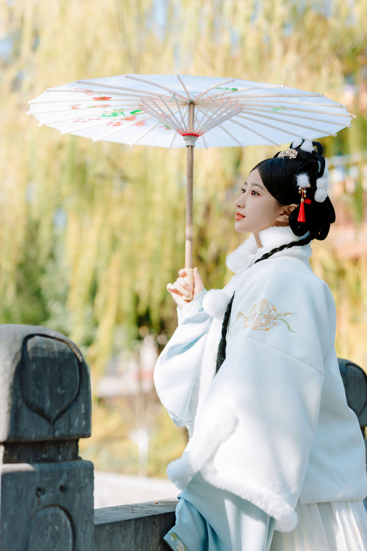 芥茉_羊毛珊儿《赏冬日》美图作品图片2