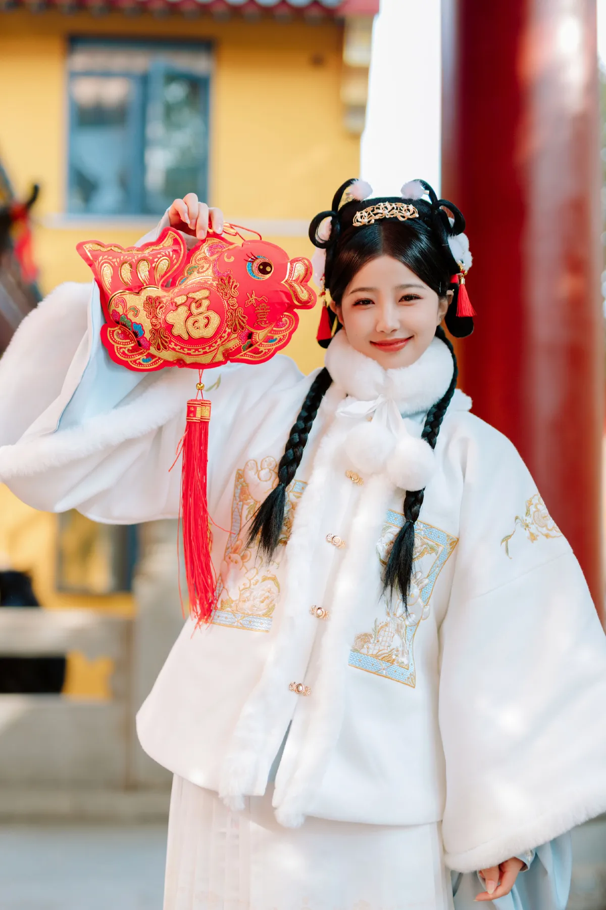 芥茉_羊毛珊儿《赏冬日》美图作品图片3