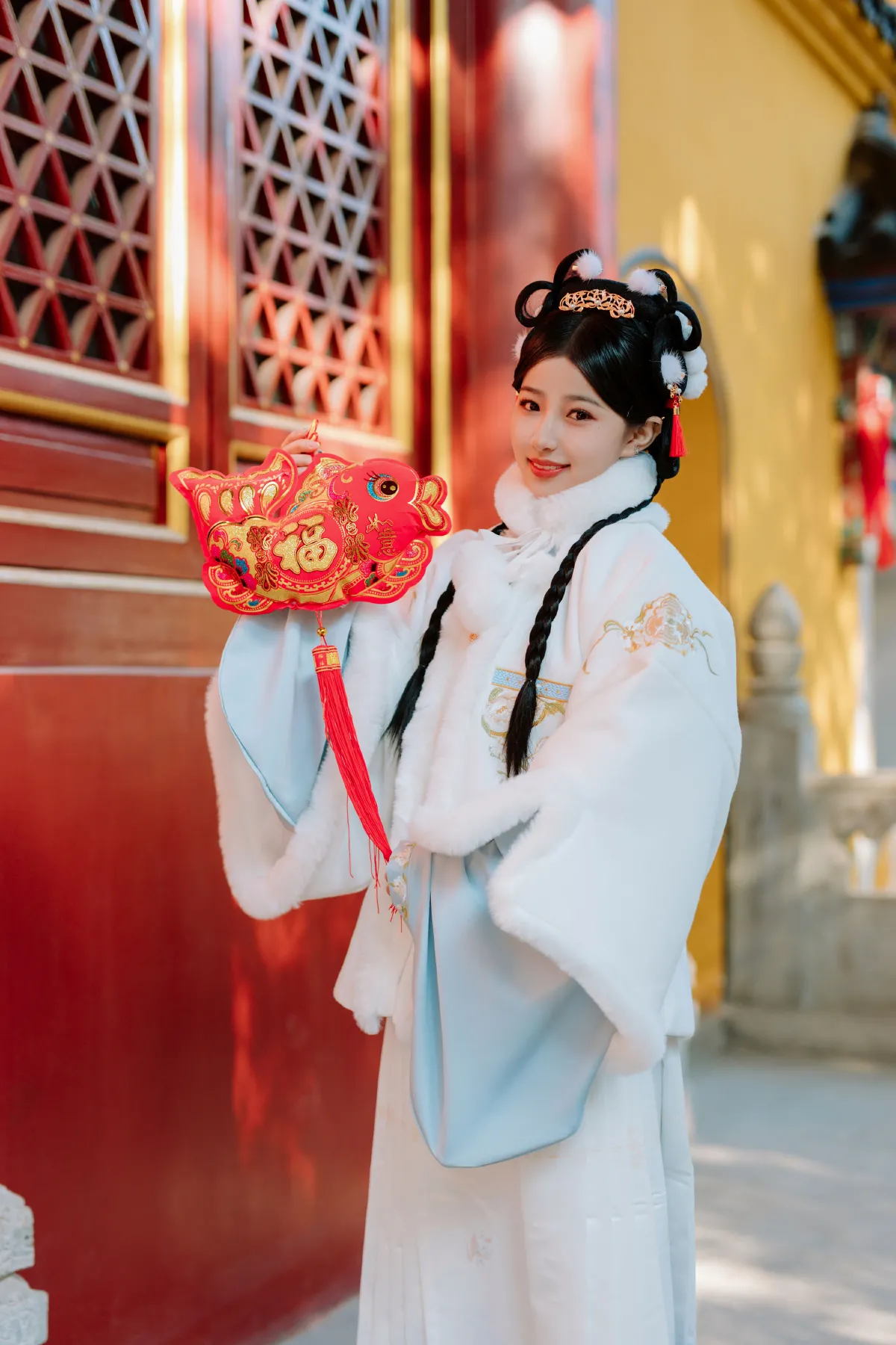 芥茉_羊毛珊儿《赏冬日》美图作品图片4