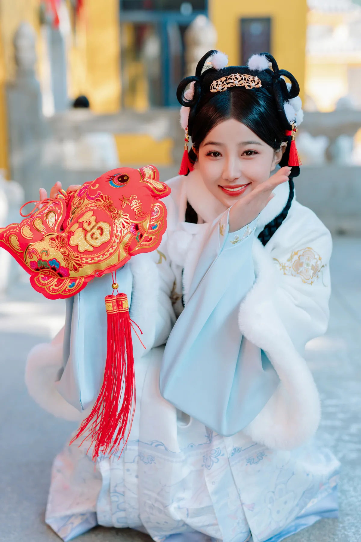 芥茉_羊毛珊儿《赏冬日》美图作品图片5