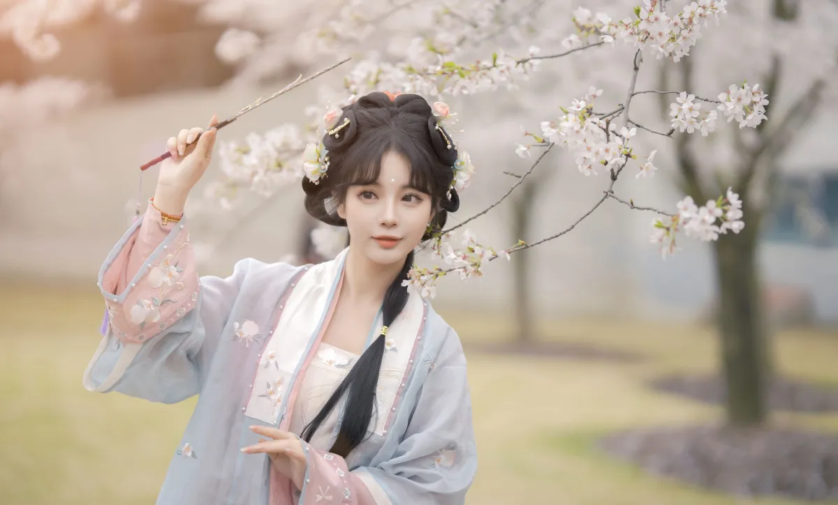 樱花树下