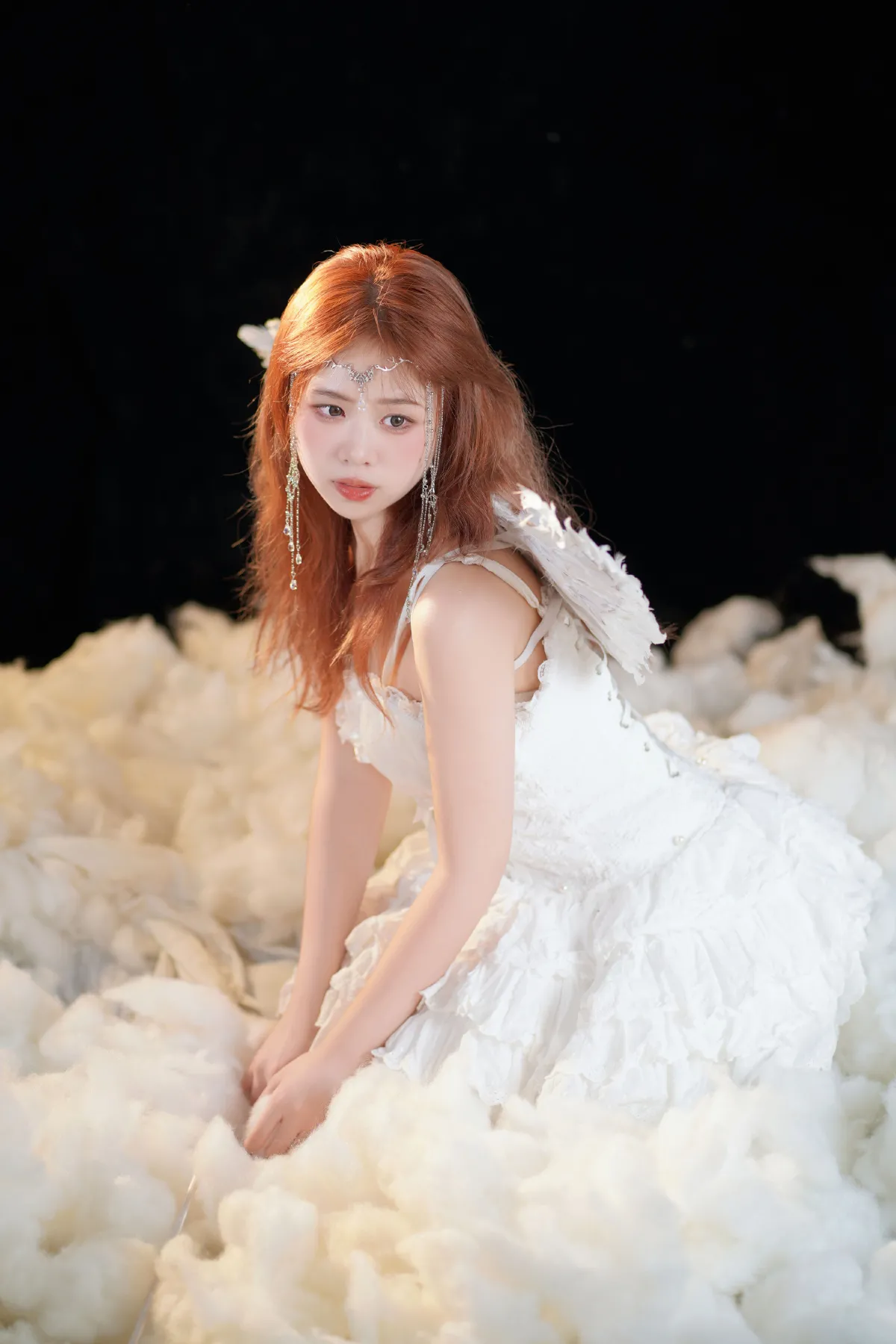西夏_泡芙小方《纯白天使》美图作品图片3