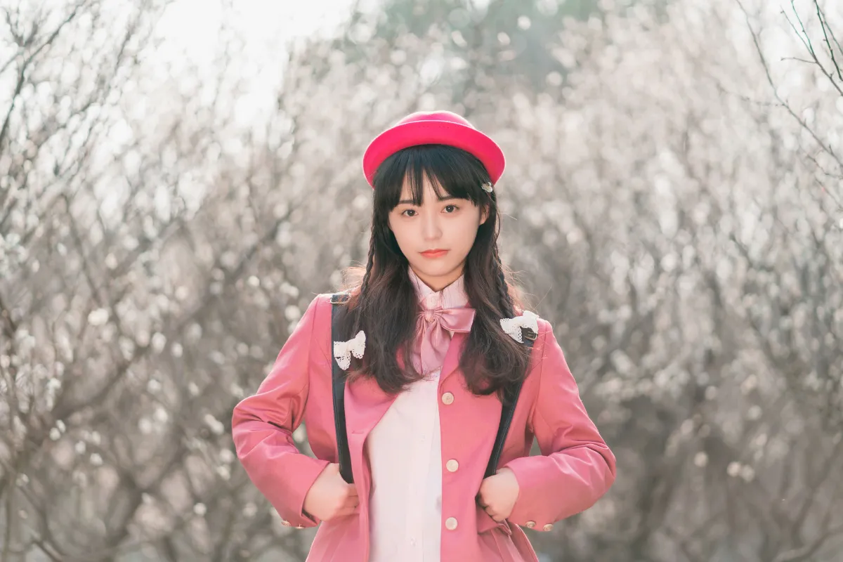 可爱梅花