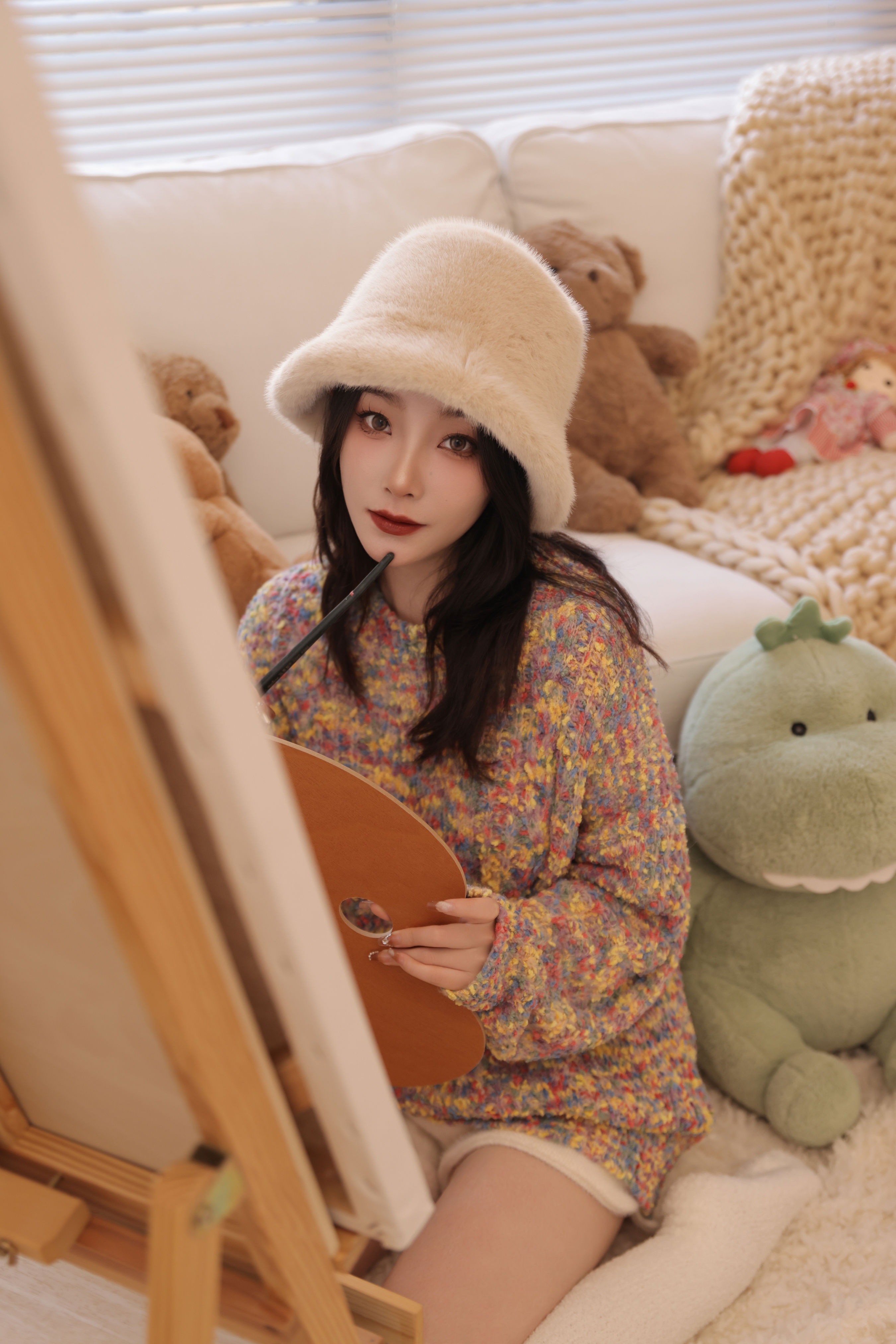 居家少女