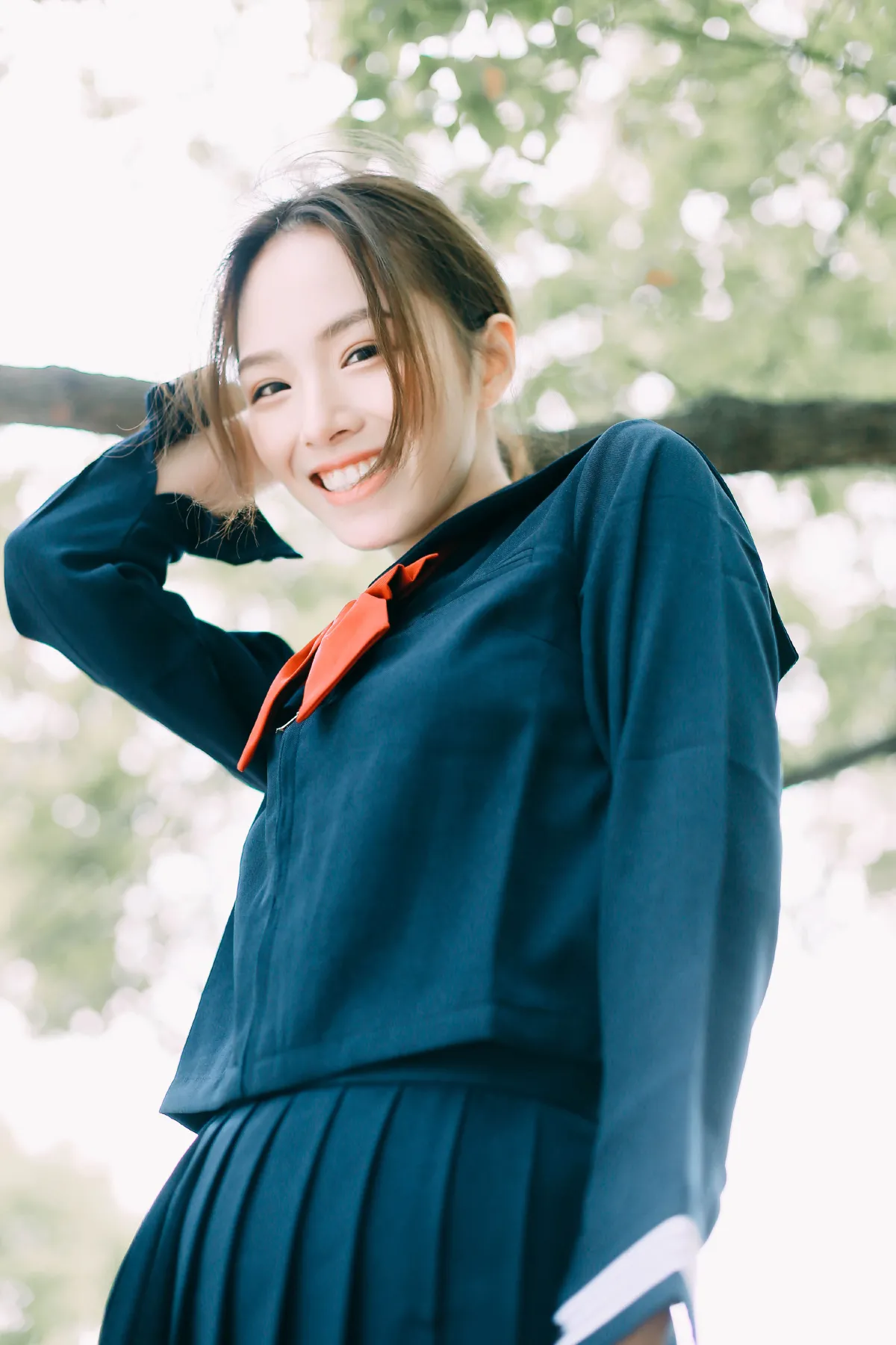 校服的裙摆3