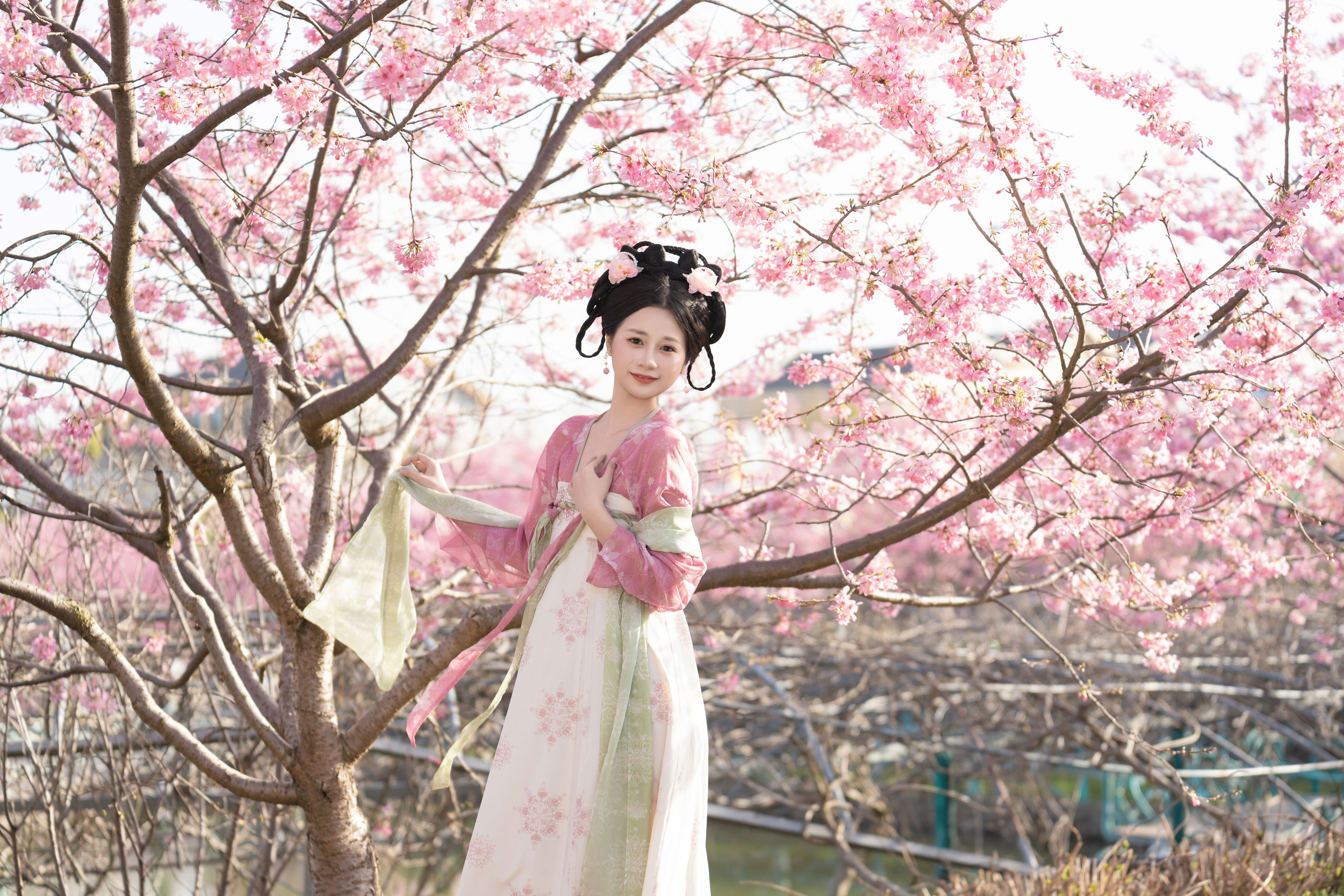 樱花汉服