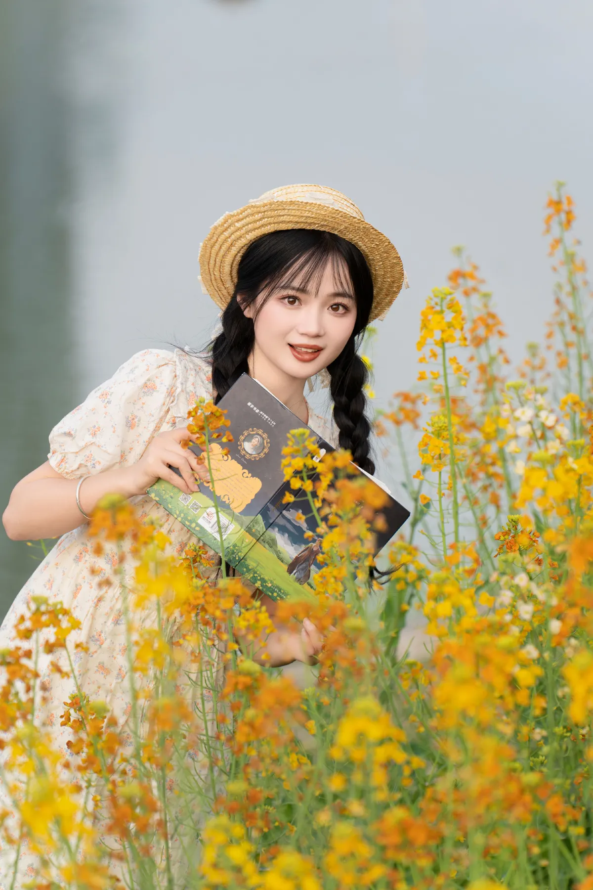 七彩油菜花