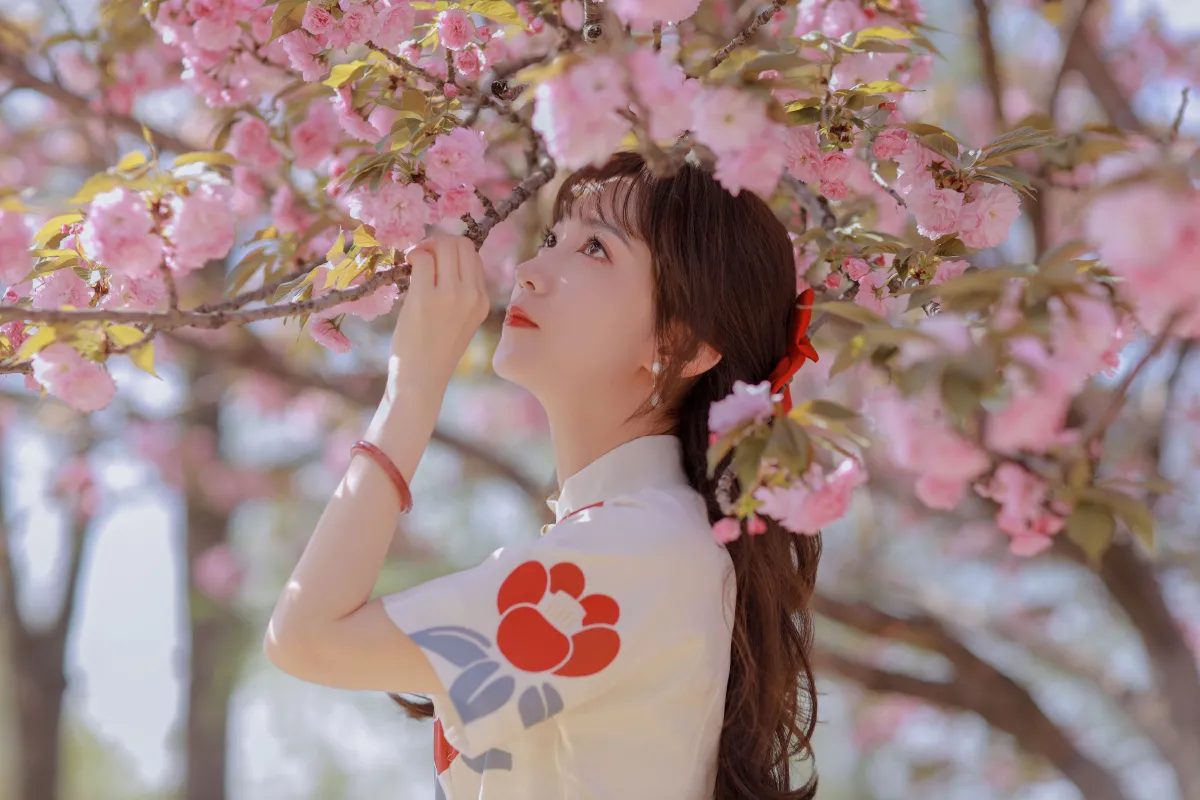 花季旗袍