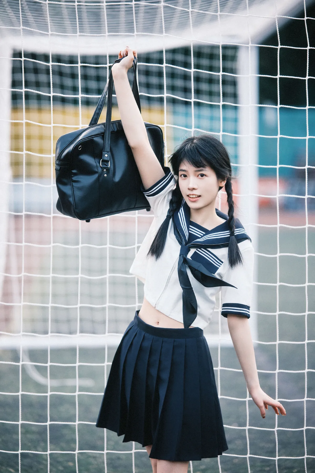 武庚_小松麻奈《校园jk》美图作品图片5