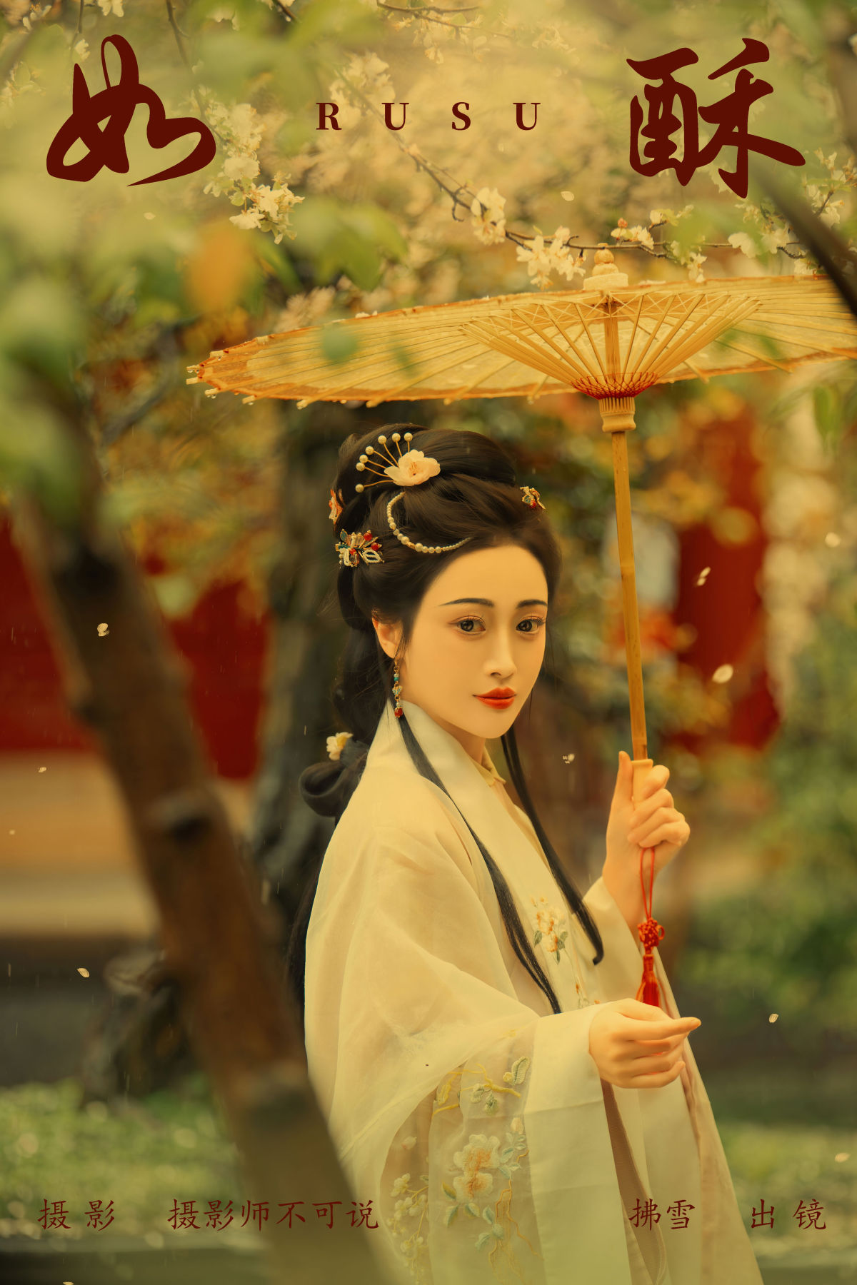 摄影师不可说_拂雪ins《如酥》美图作品图片1