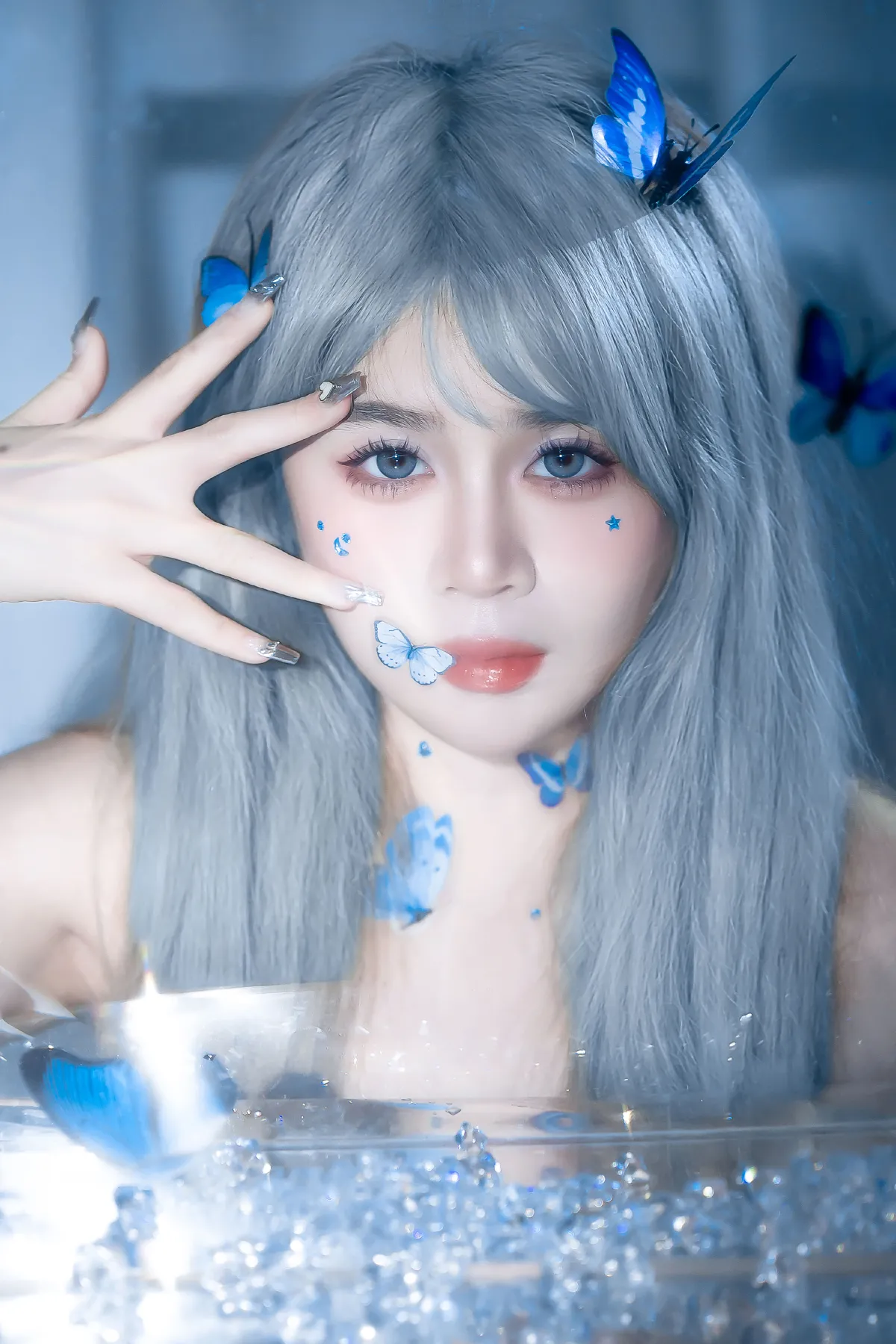 蓝