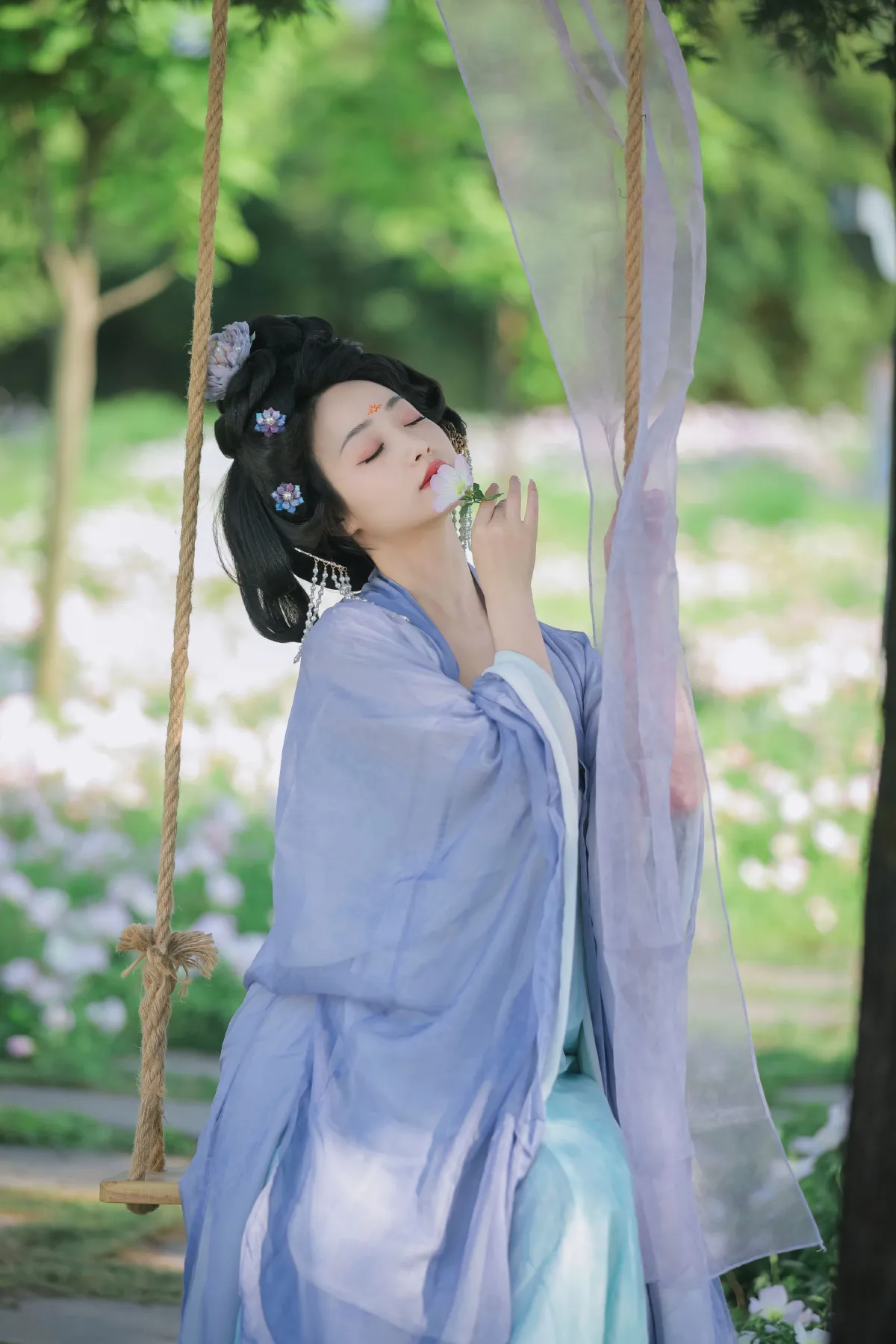 米木兮_凌子兮《月见花》美图作品图片4