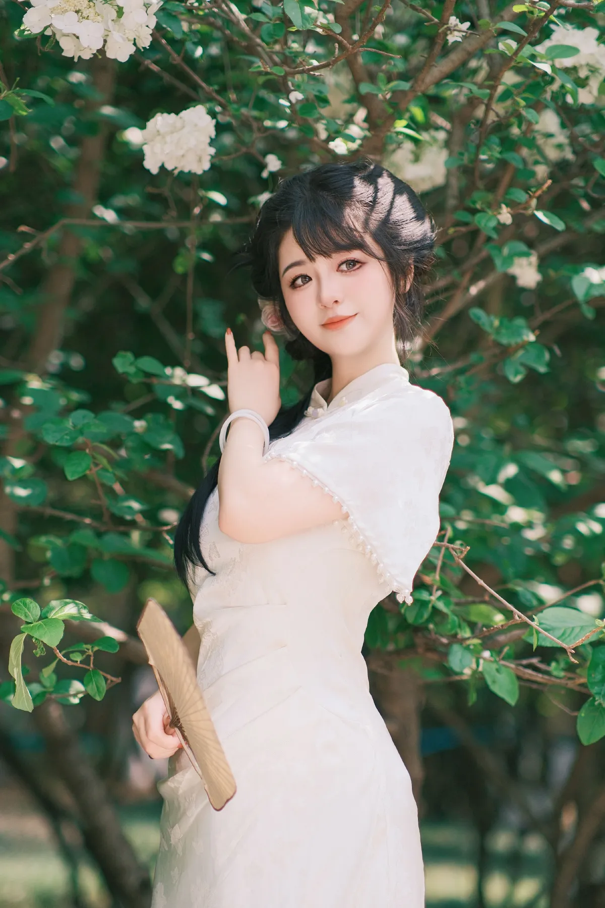 花落白