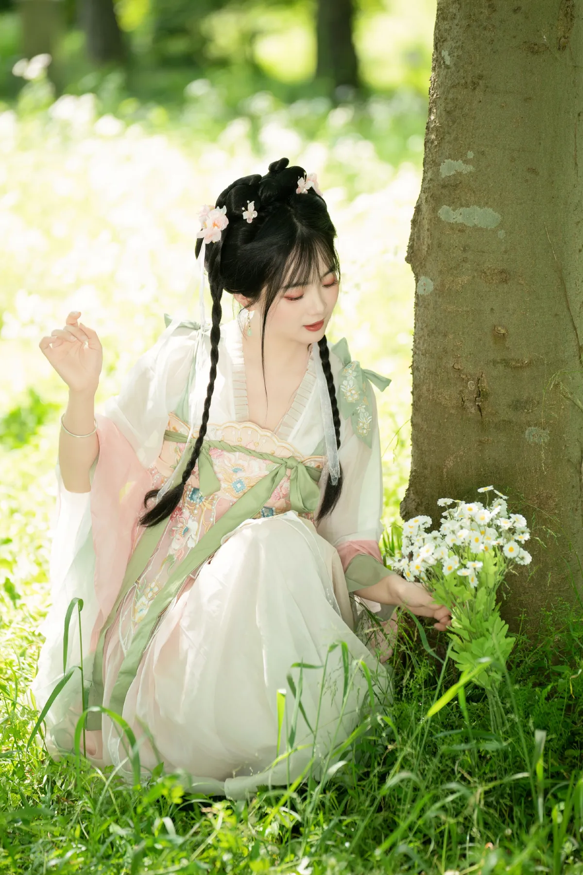 穿汉服去赏花3