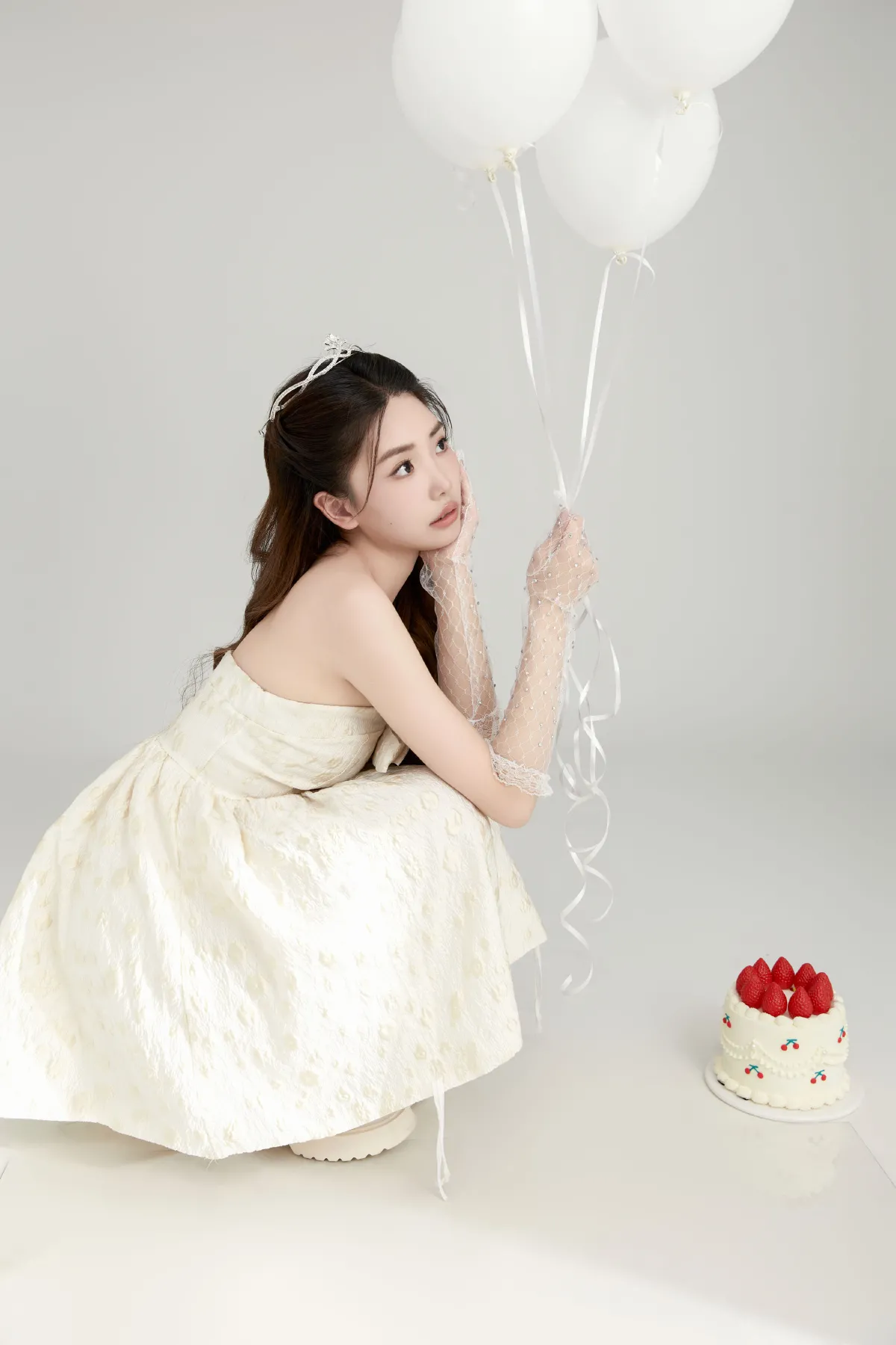 奶油风生日写真4