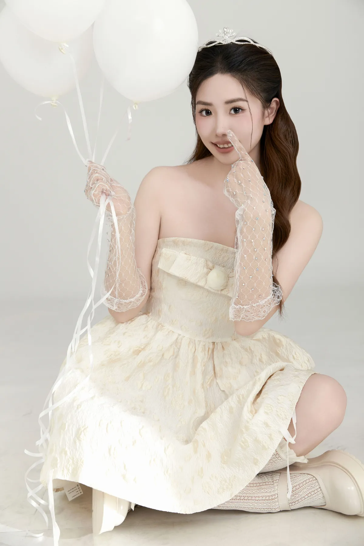奶油风生日写真5