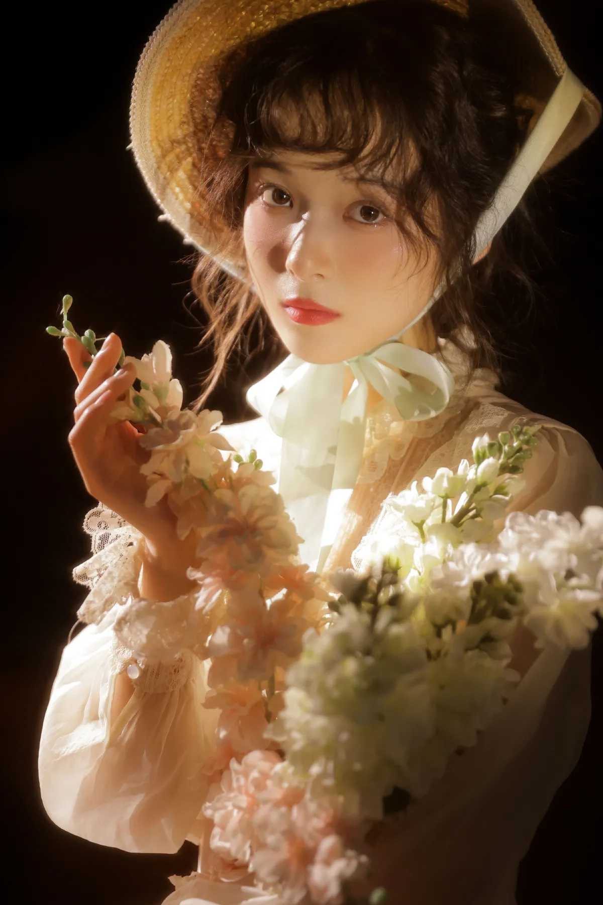 油画少女1
